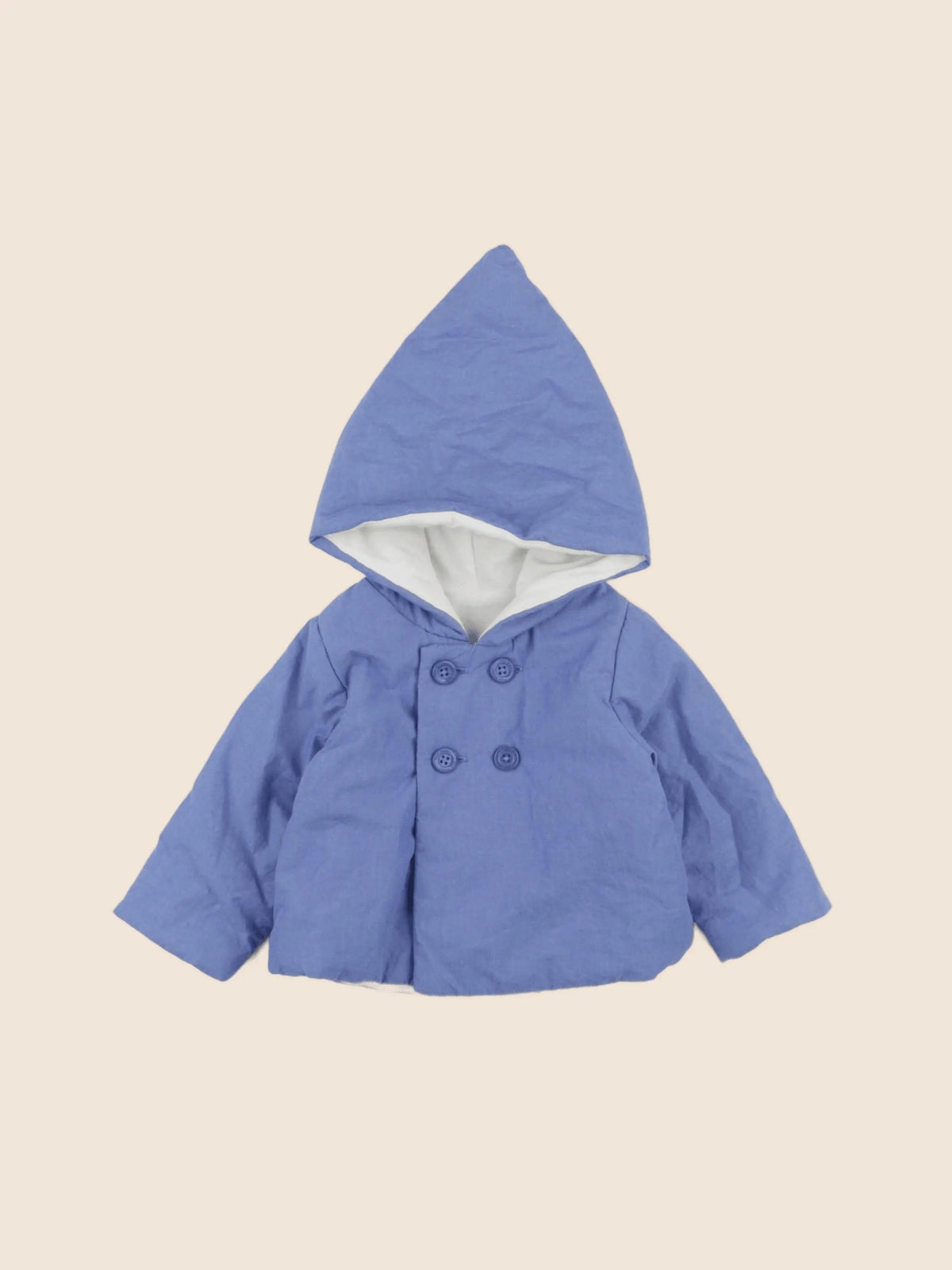 Petit Bateau - veste bleu - 6 mois