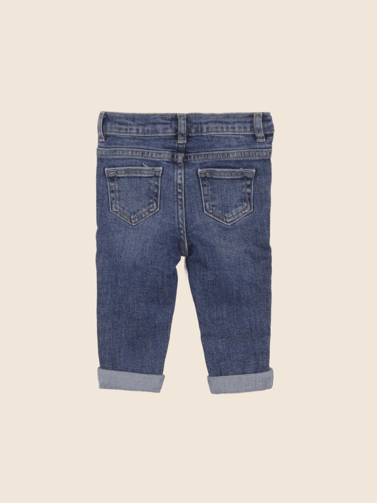 Vertbaudet - jean bleu - 9 mois