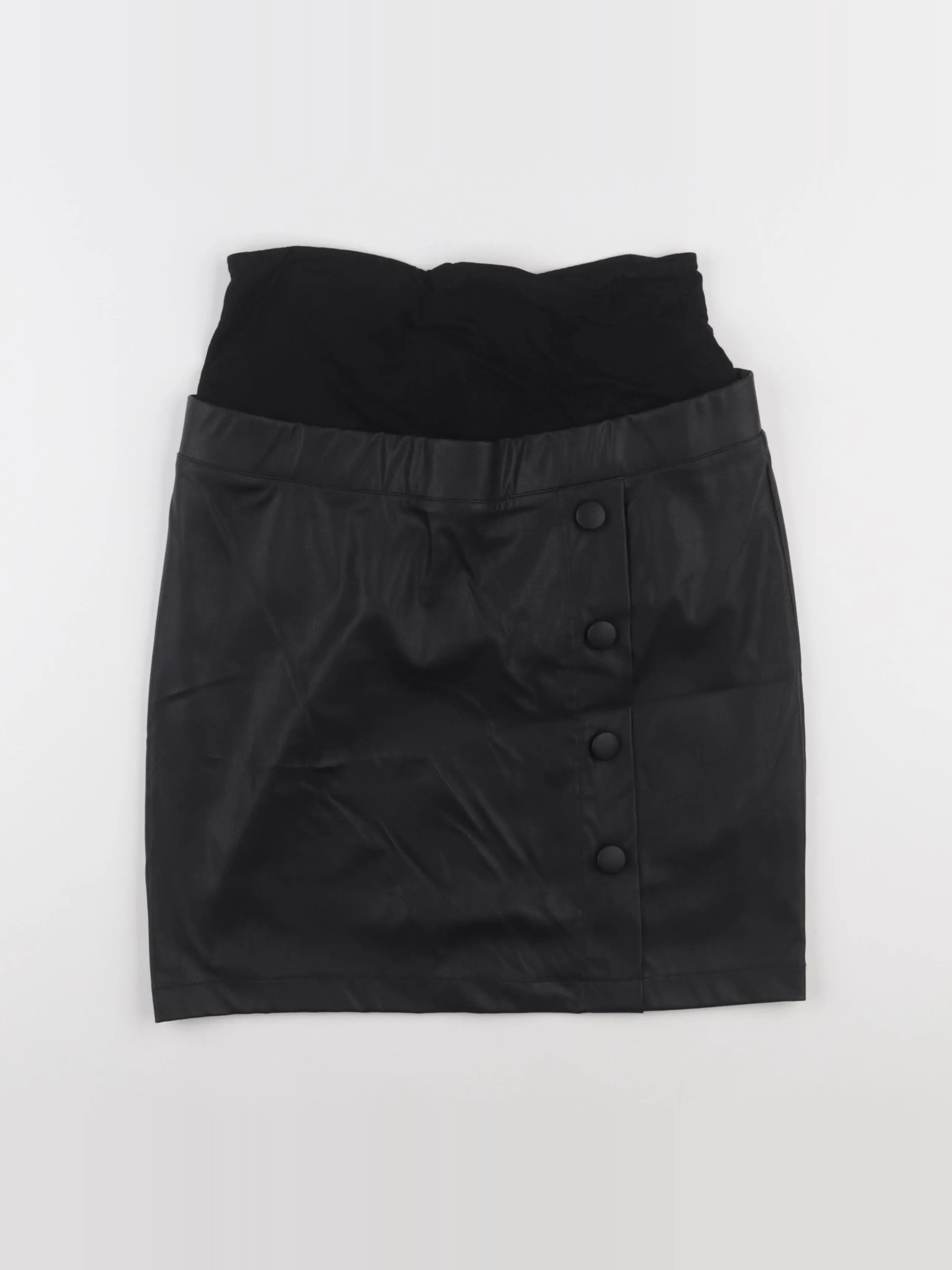 Envie de fraise - jupe grossesse noir - 36