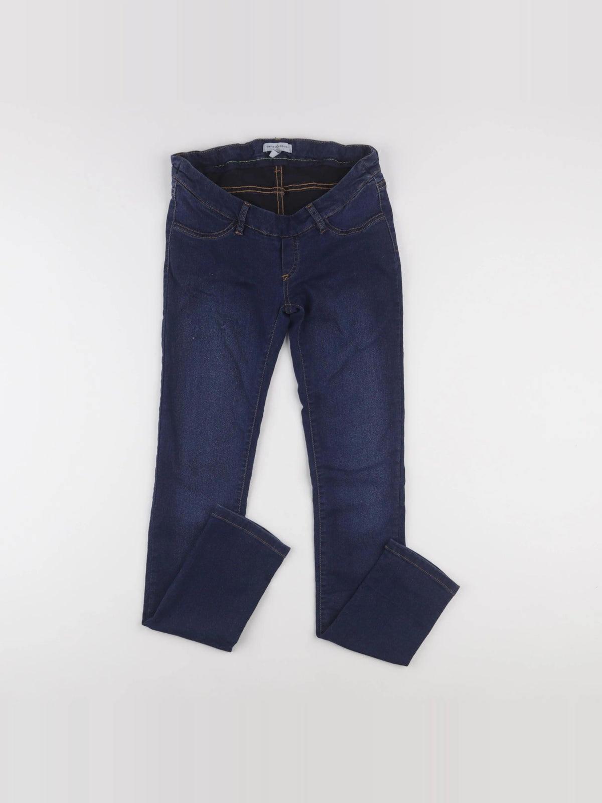 Envie de fraise - jean grossesse bleu - 34