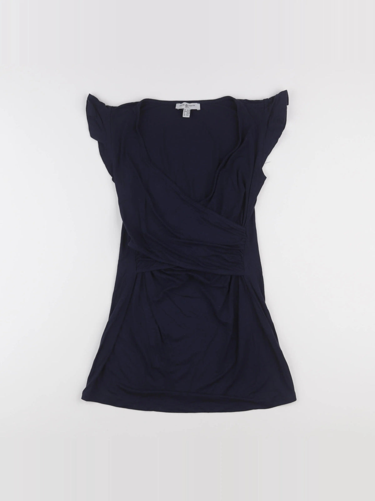 Envie de fraise - tee-shirt allaitement bleu - 34 à 36