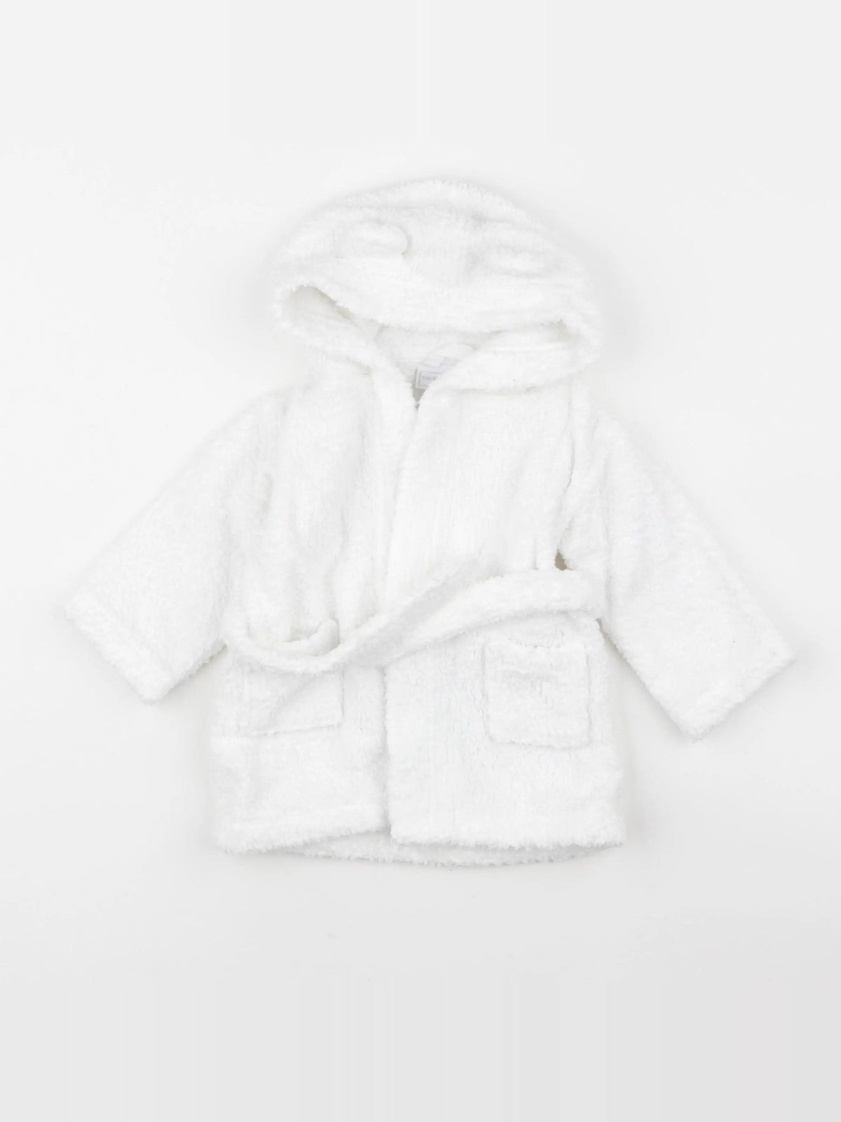 The little white company - peignoir blanc - 0/6 mois