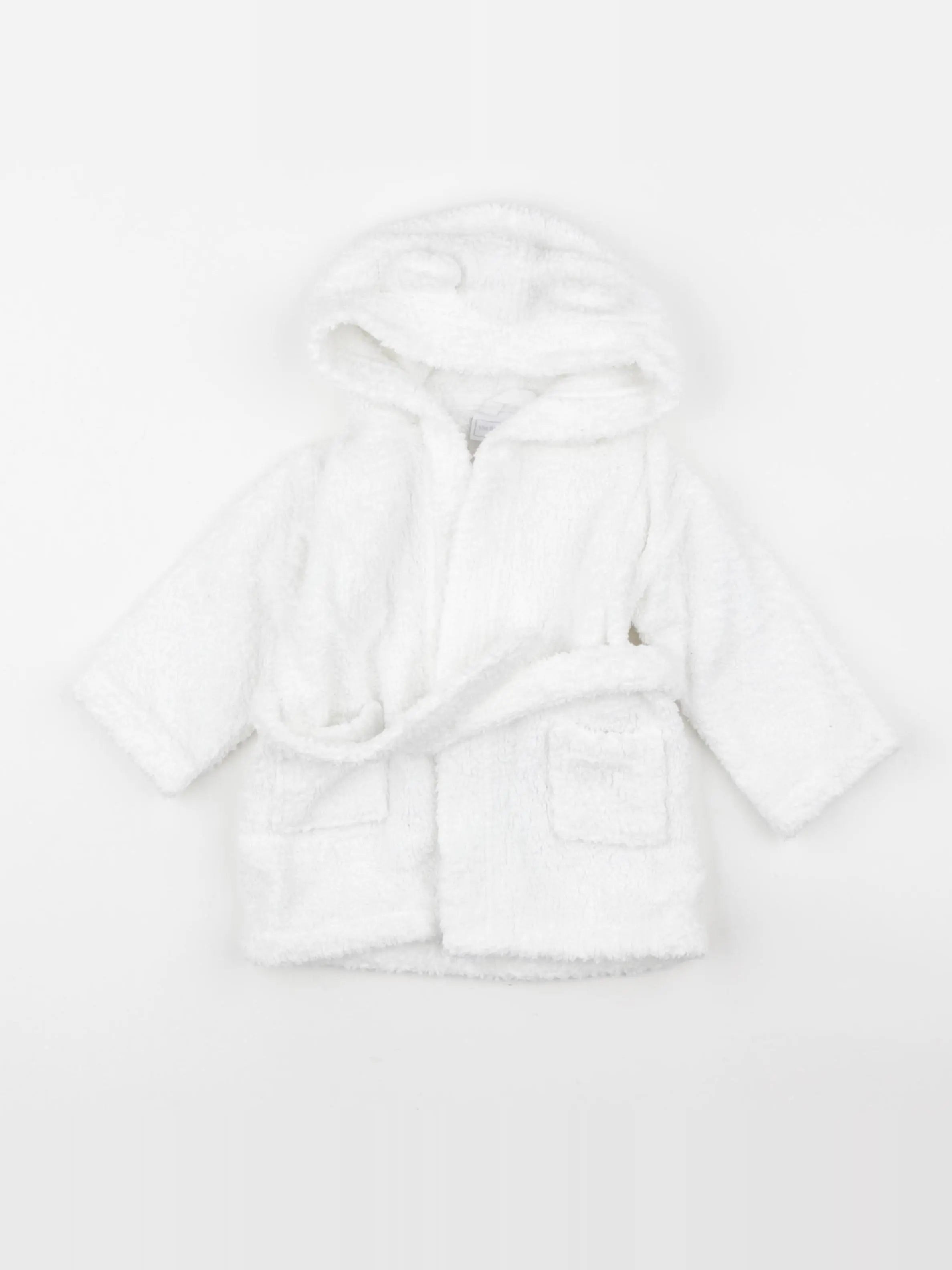 The little white company - peignoir blanc - 0/6 mois