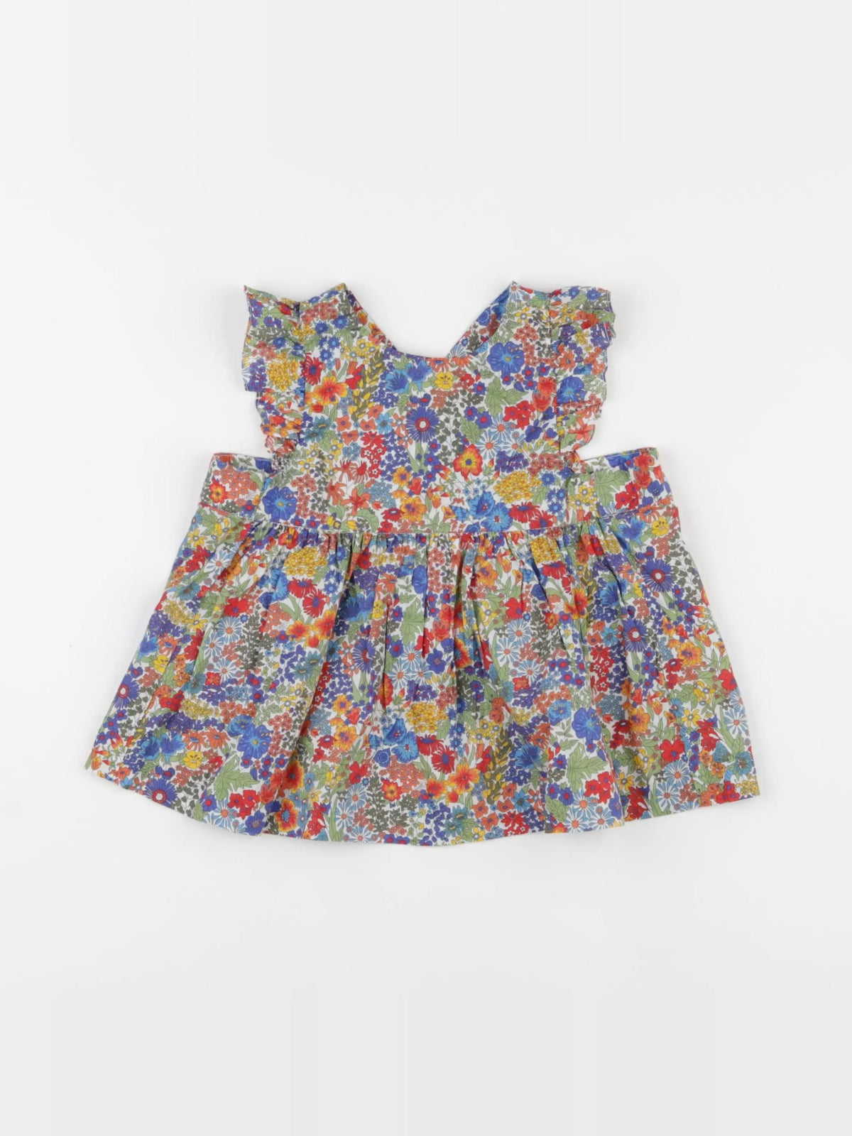 Jacadi - robe liberty multicolore - 6 mois