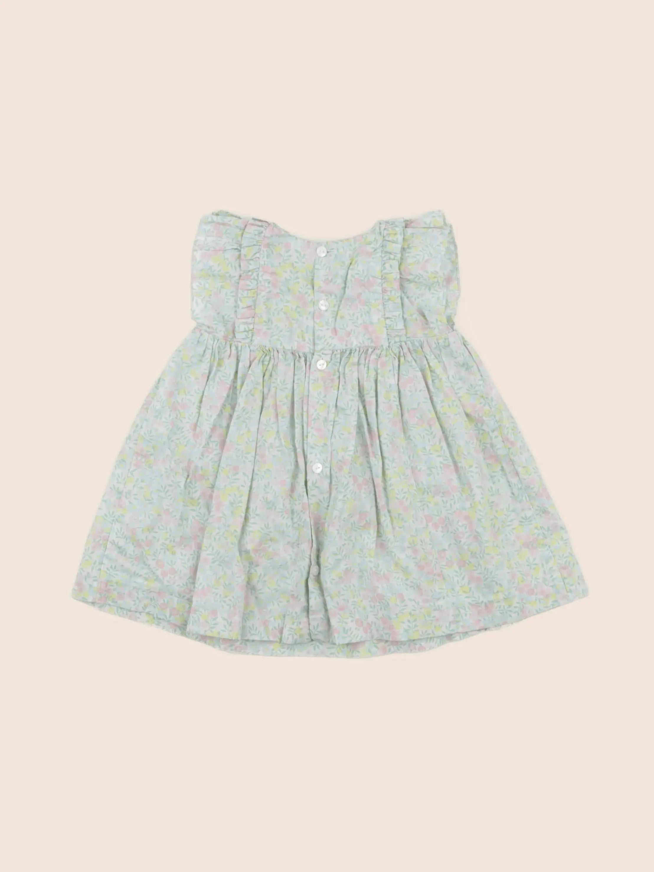Jacadi - robe liberty multicolore - 6 mois