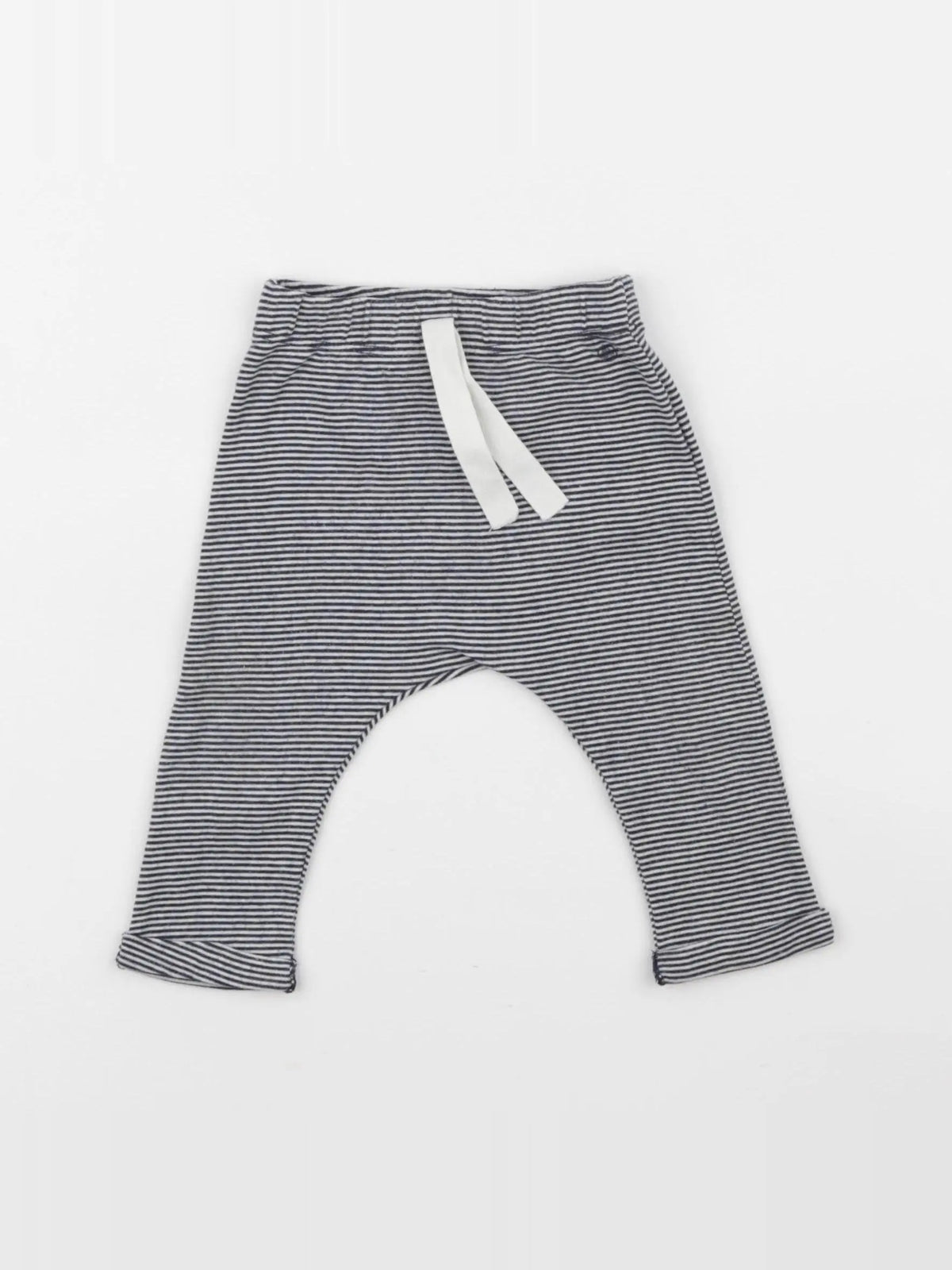 Petit Bateau - legging bleu - 6 mois