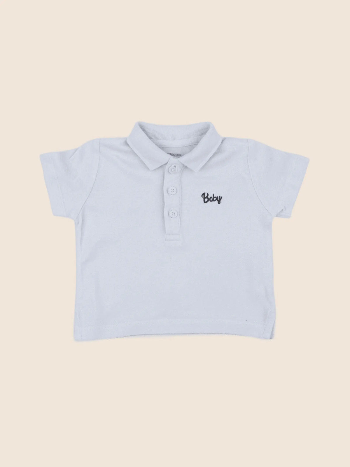Boutchou - polo bleu - 6 mois
