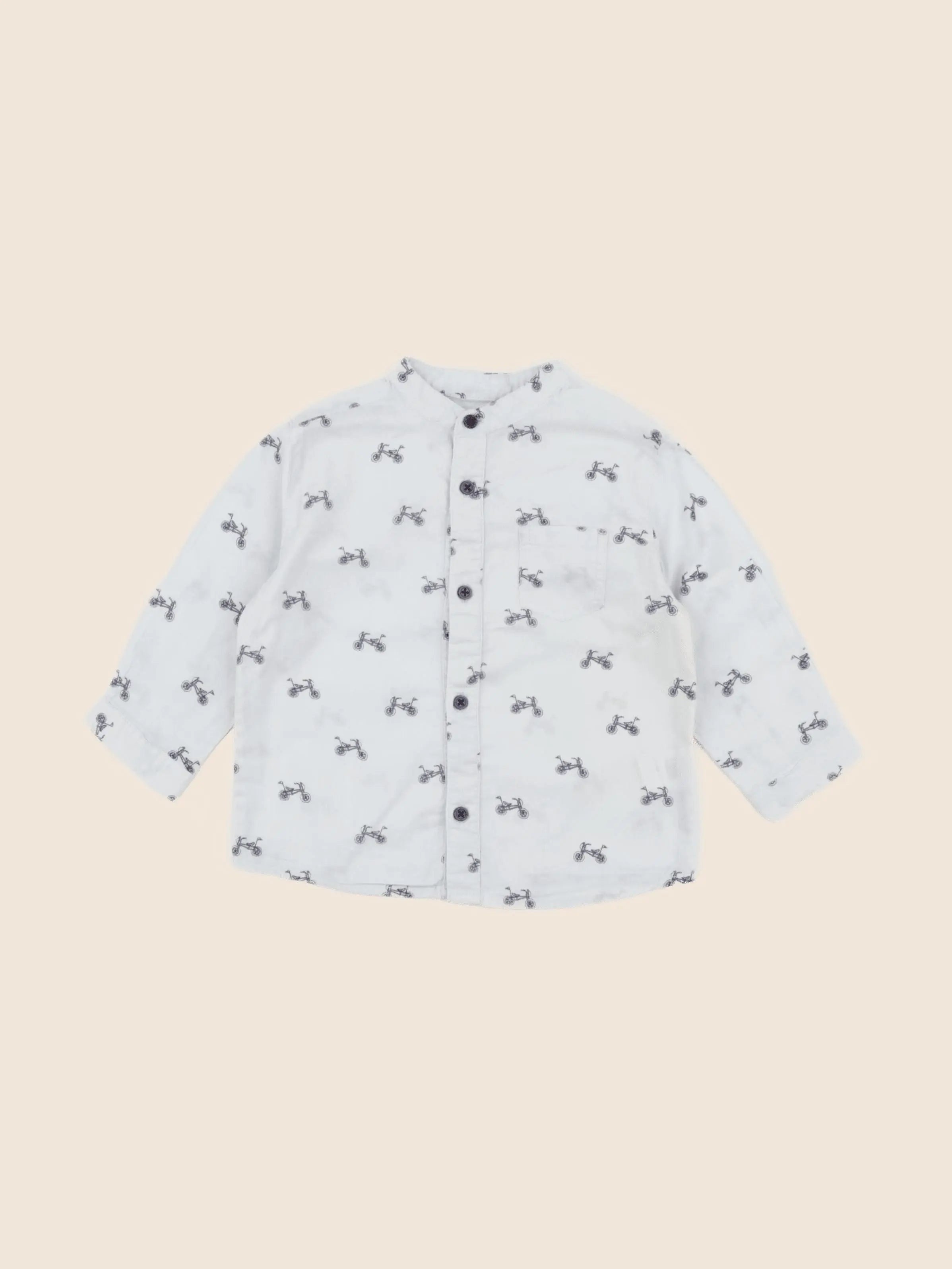 Boutchou - chemise multicolore - 9 mois