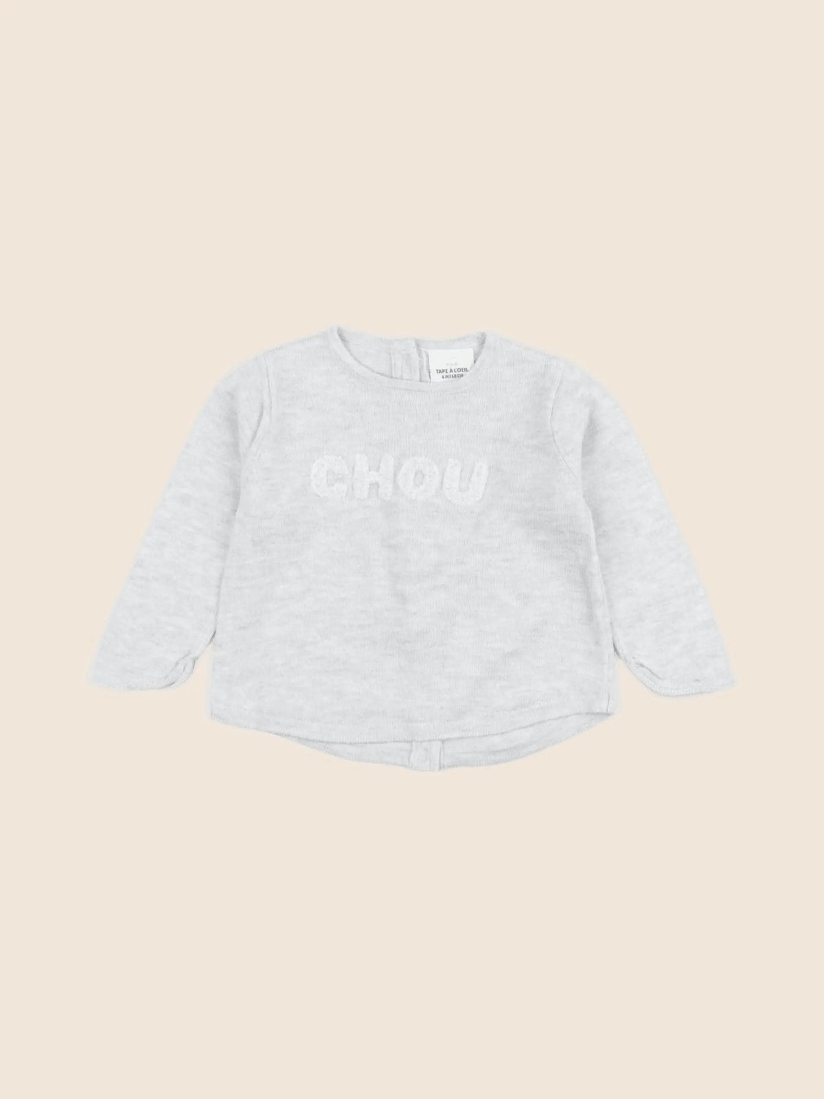 Tape à l'oeil - pull gris - 6 mois