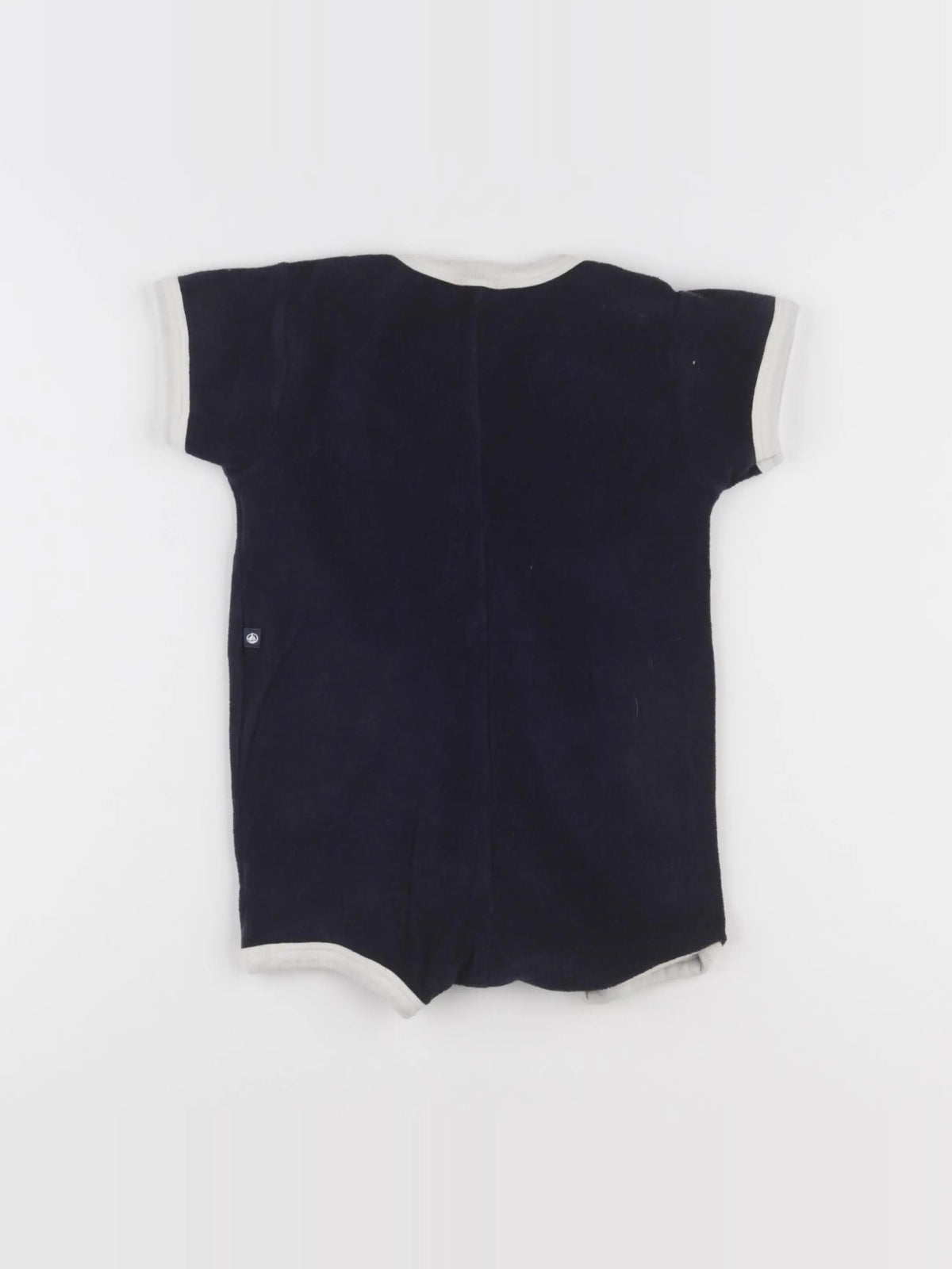 Petit Bateau - combinaison bleu - 12 mois