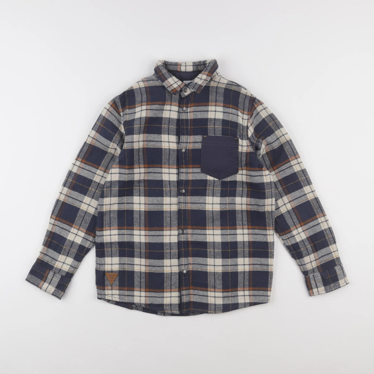 Vertbaudet - chemise multicolore - 10 ans