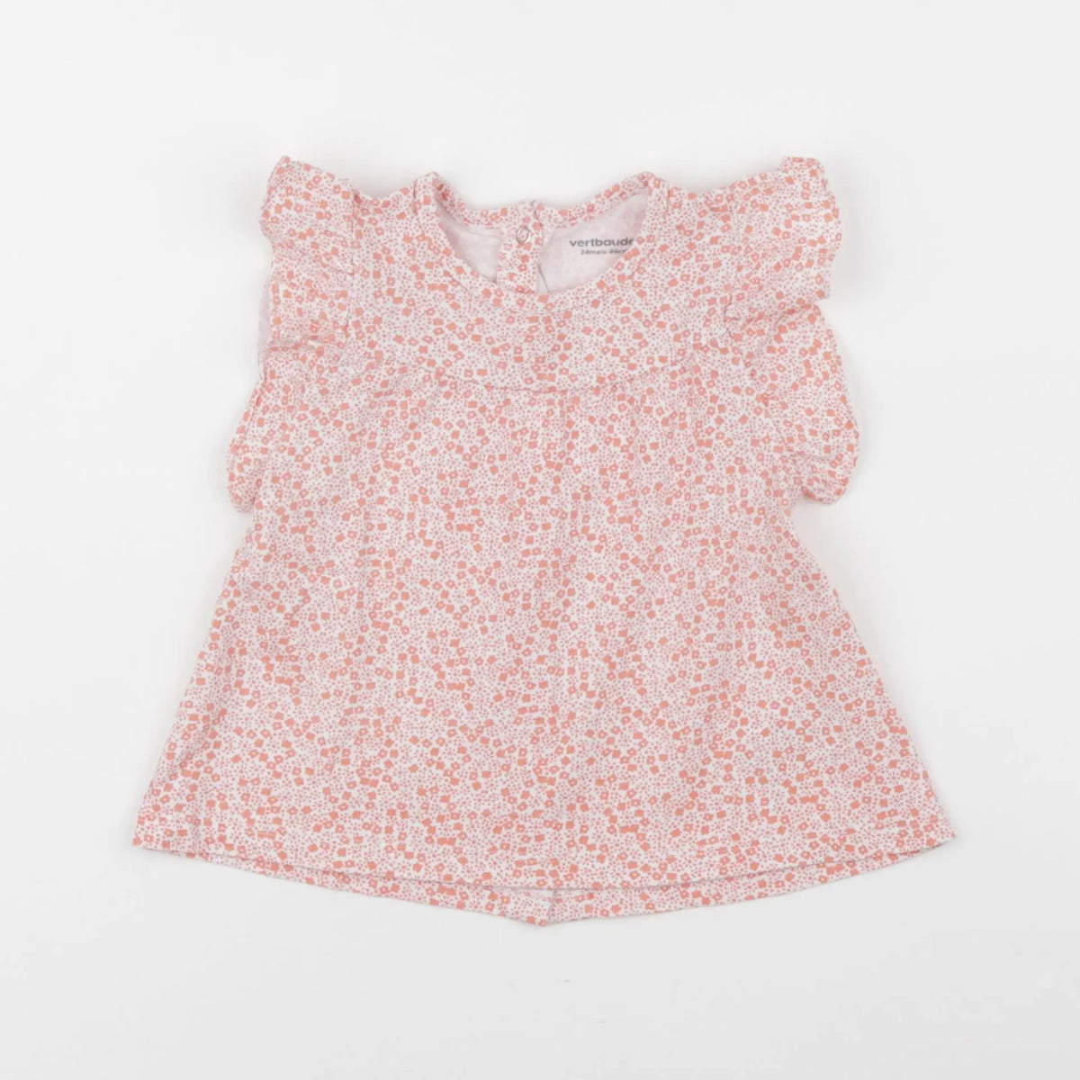 Vertbaudet - tee-shirt rose - 24 mois