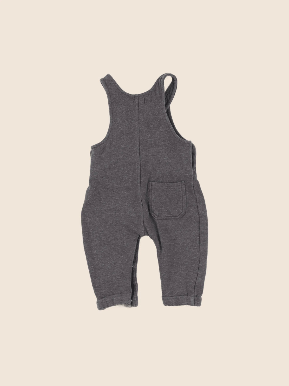 Vertbaudet - salopette gris - 12 mois