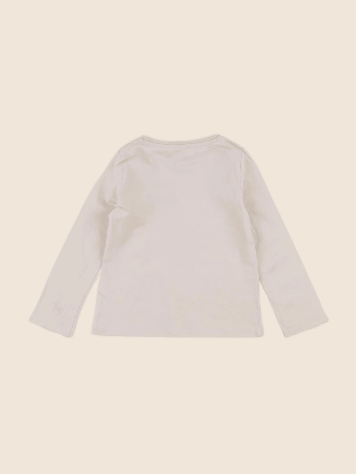 Vertbaudet - tee-shirt beige - 4 ans