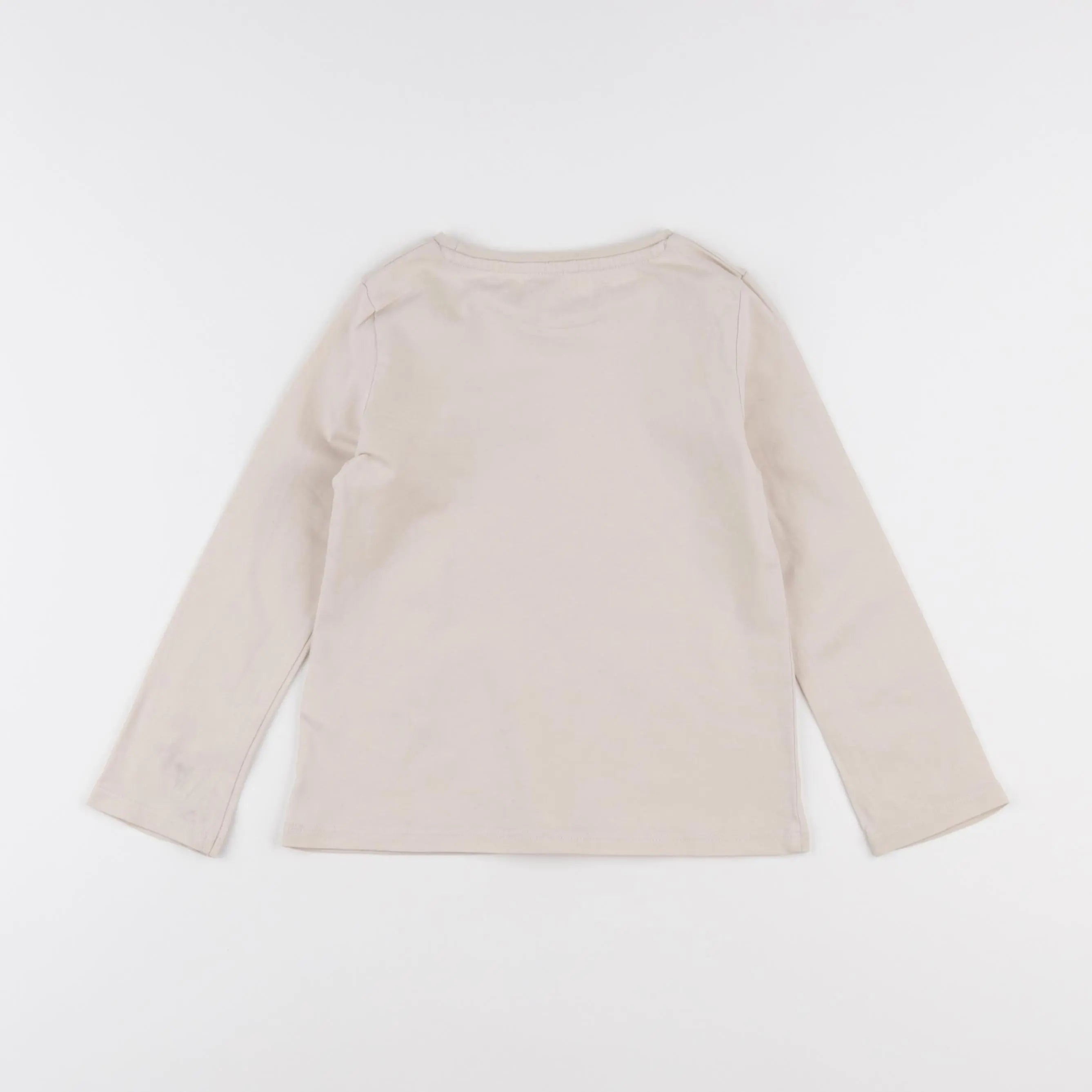 Vertbaudet - tee-shirt beige - 4 ans