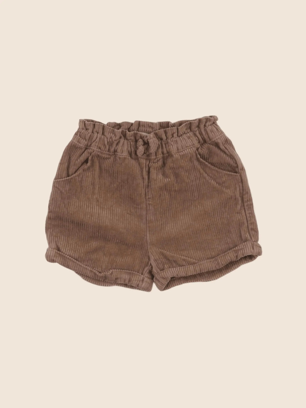 Vertbaudet - short marron - 2 ans
