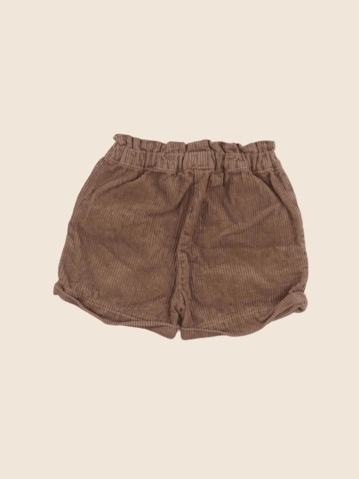 Vertbaudet - short marron - 2 ans