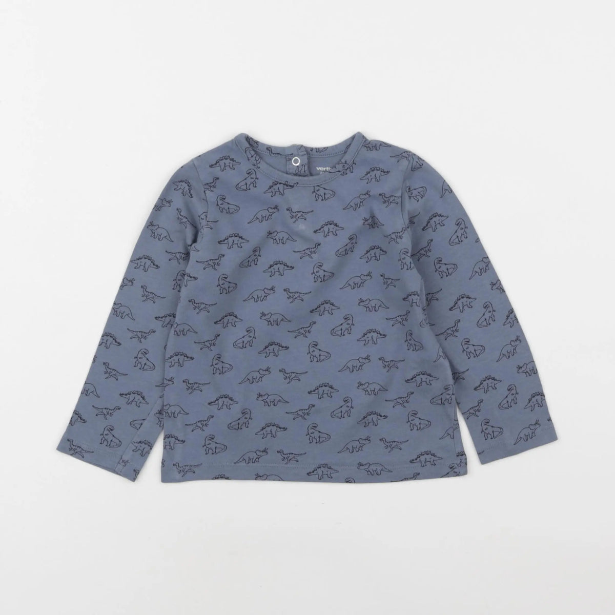 Vertbaudet - tee-shirt bleu - 24 mois