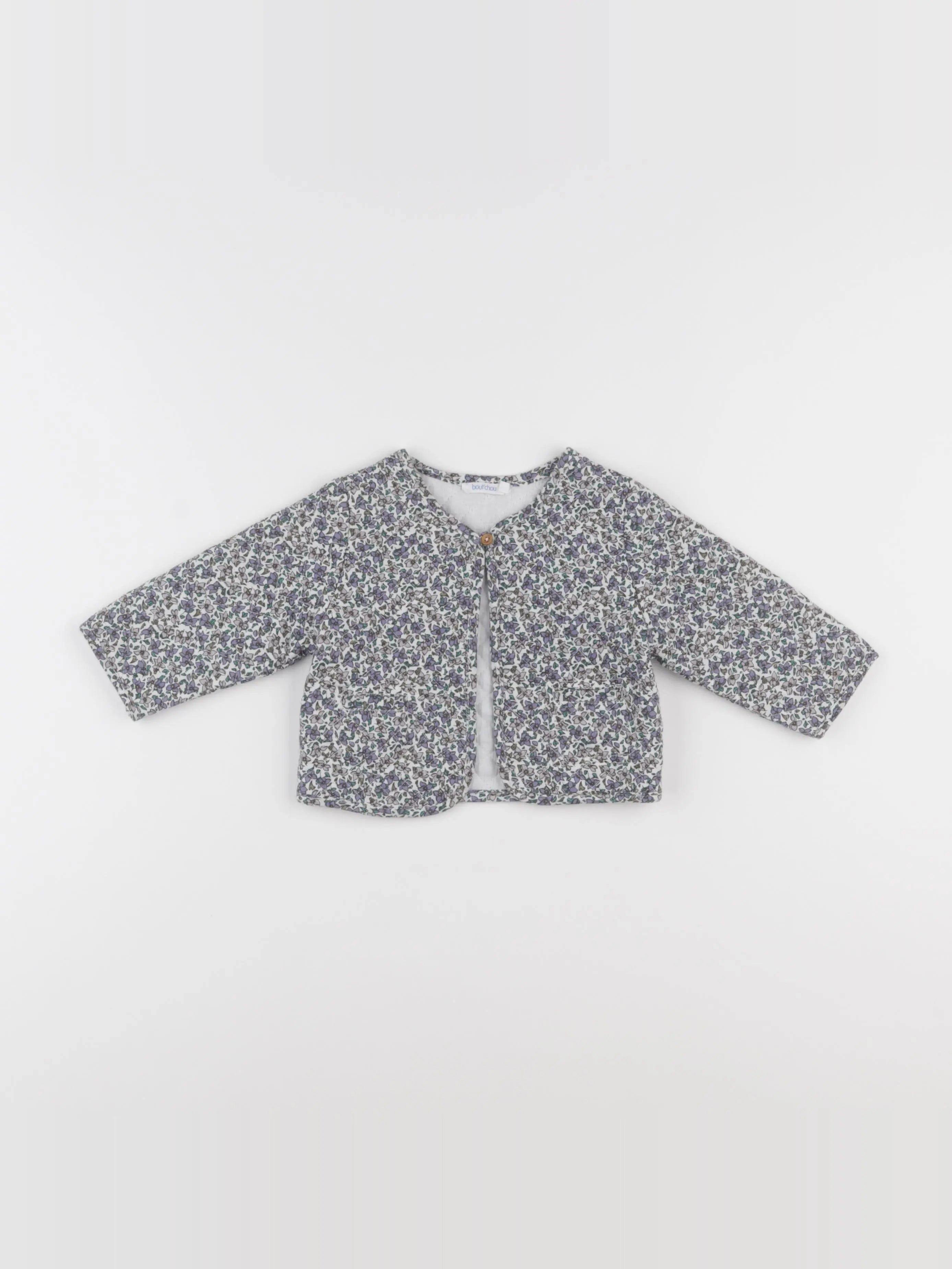 Boutchou - veste bleu - 6 mois