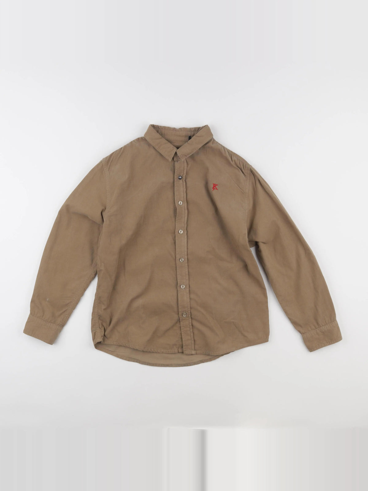 IKKS - chemise marron - 10 ans