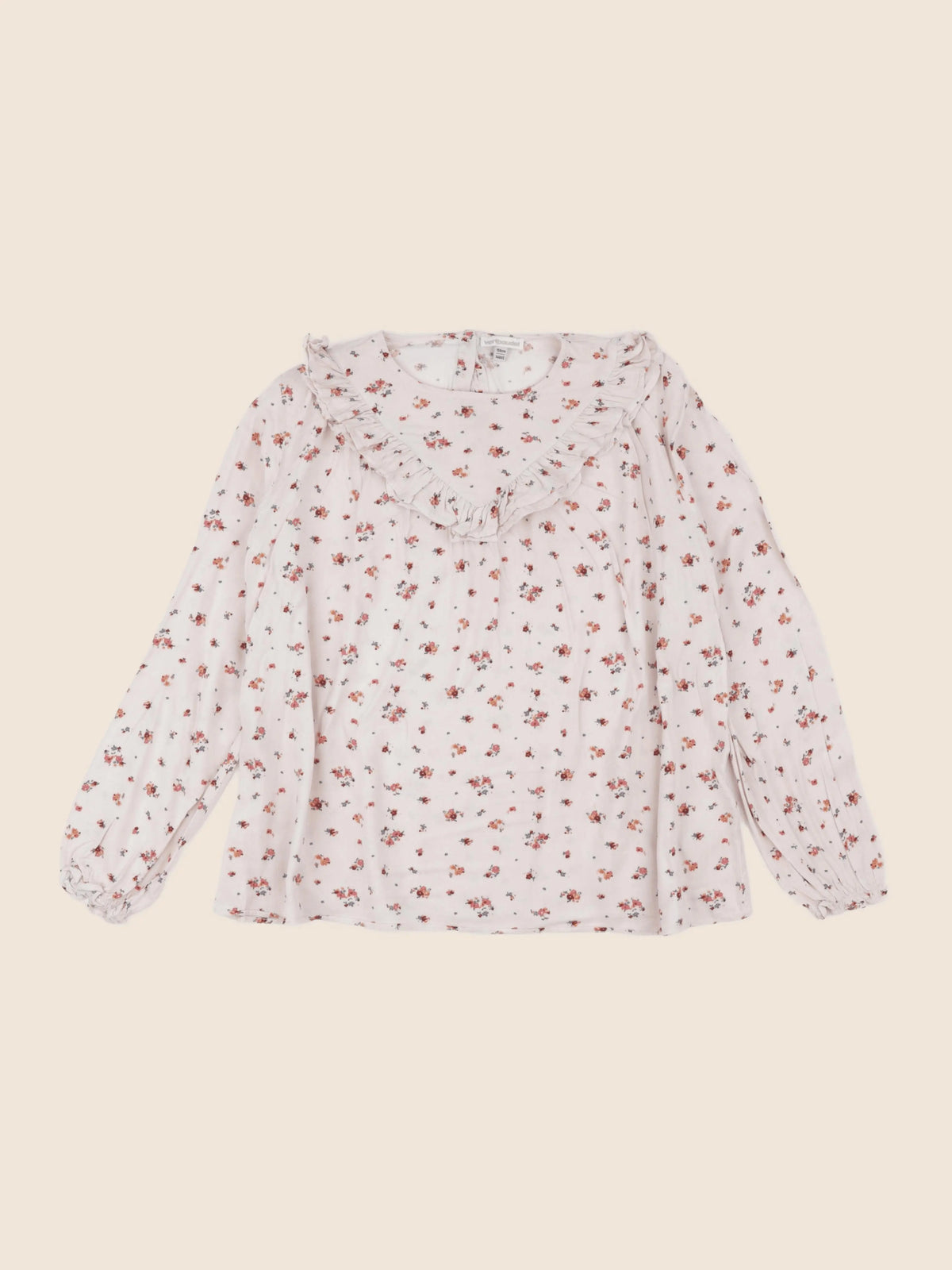 Vertbaudet - blouse beige - 14 ans