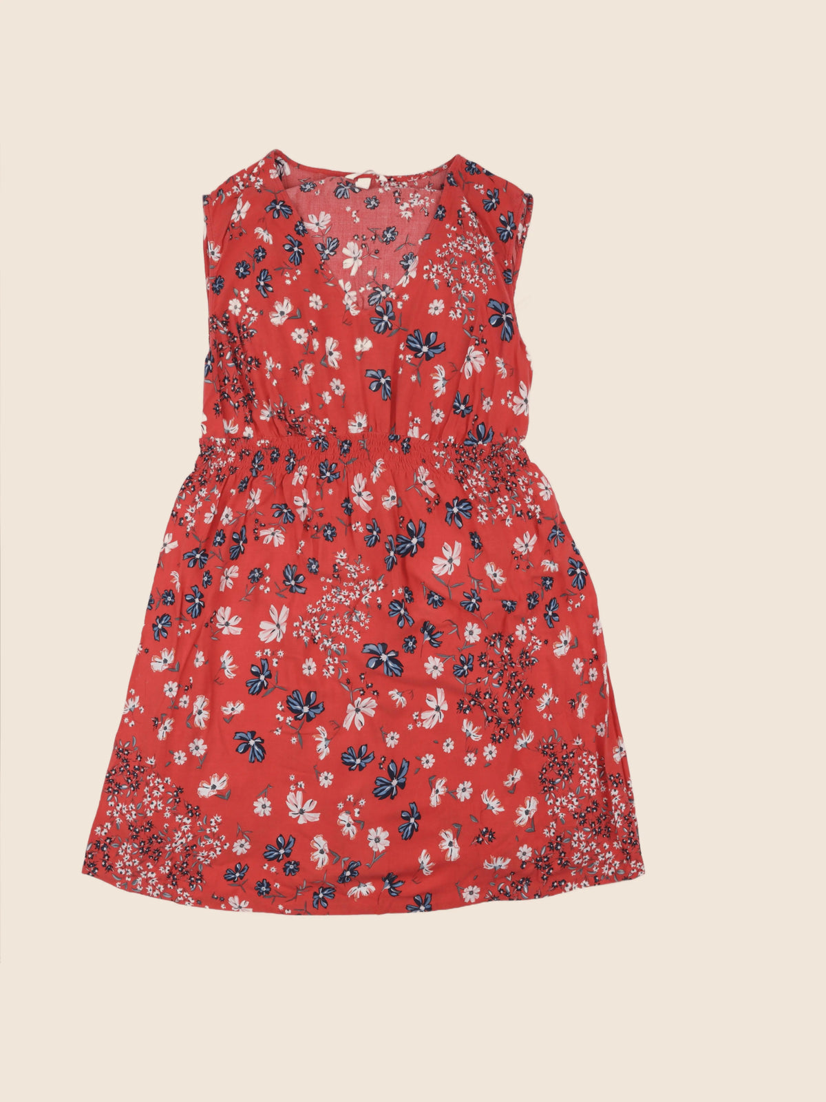 H&M - robe grossesse rouge - xl