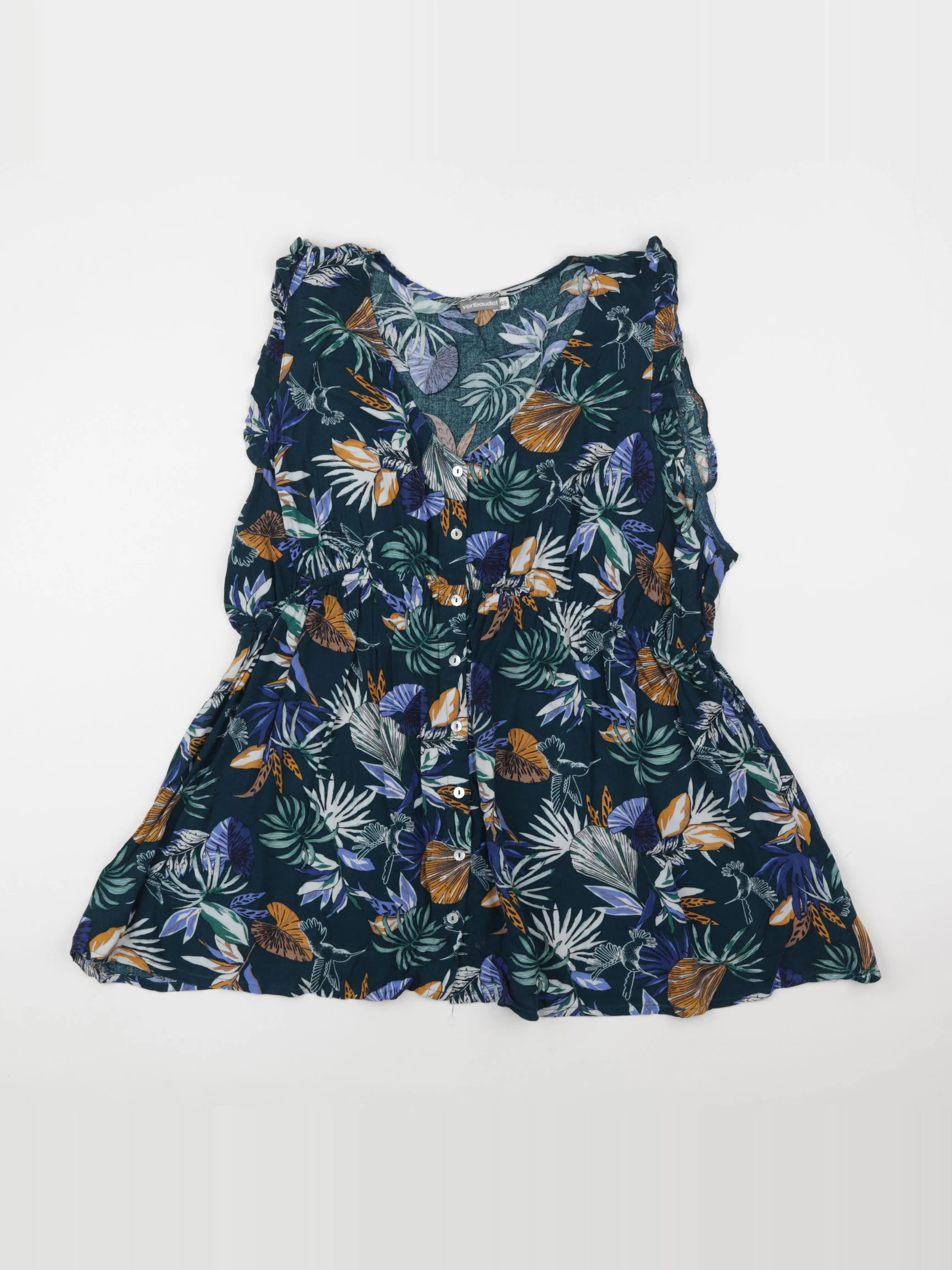 Vertbaudet - blouse grossesse, allaitement vert - 48