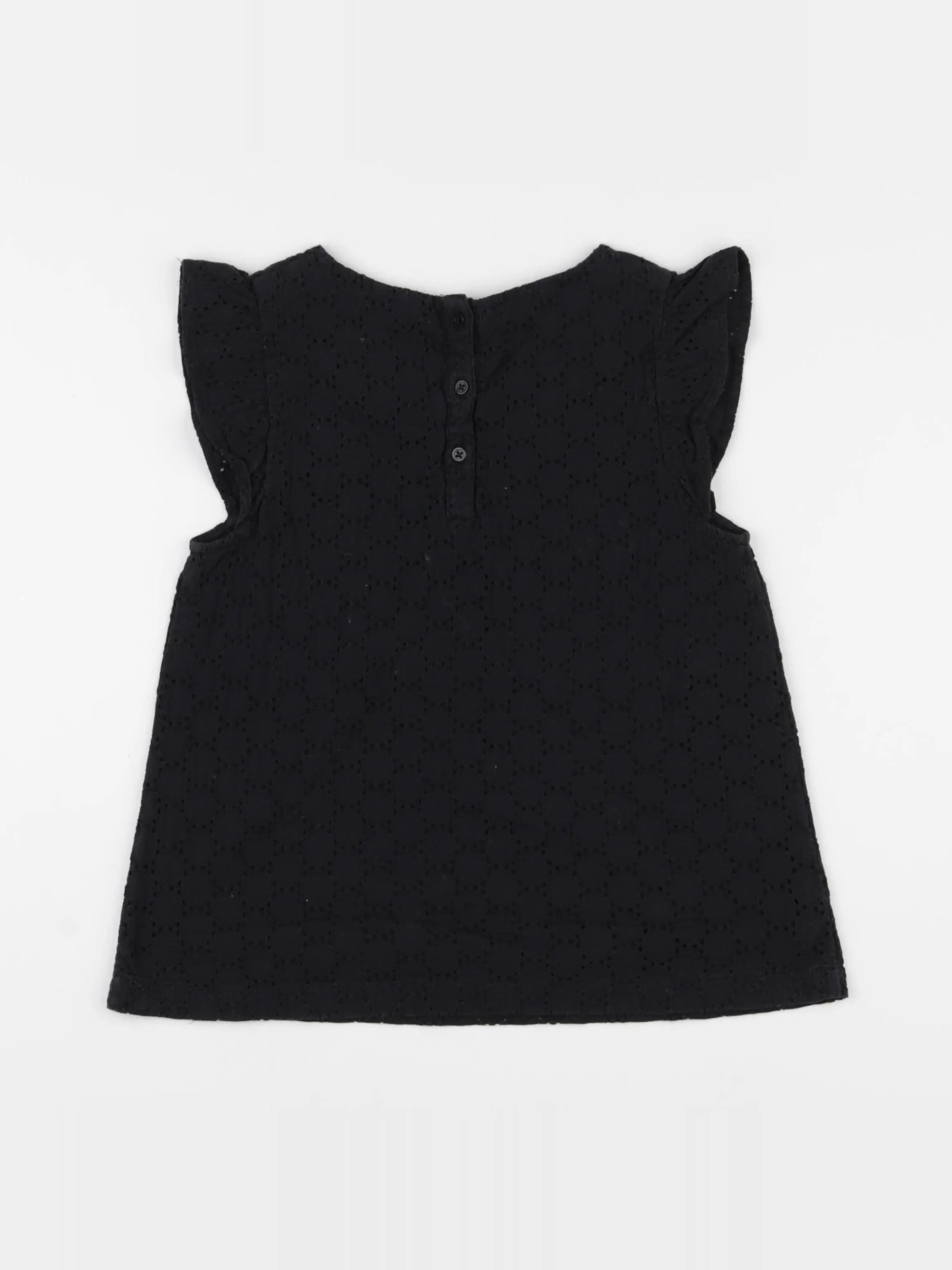 Monoprix - blouse noir - 10 ans