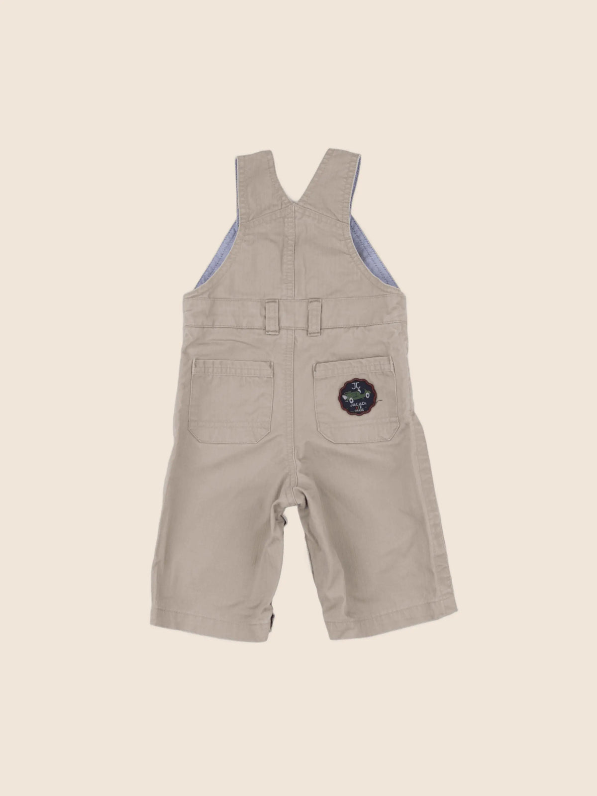 Jacadi - salopette beige - 12 mois