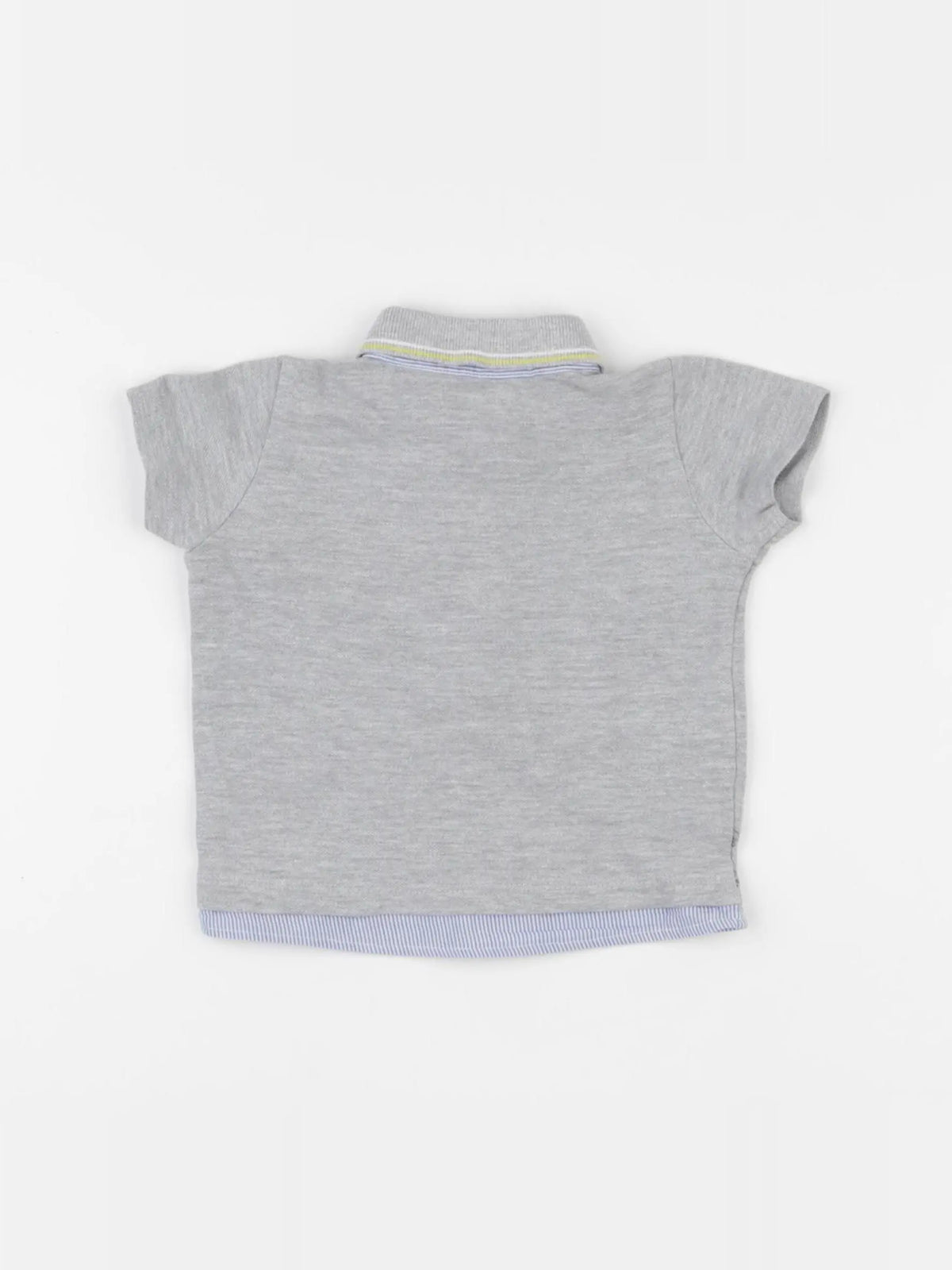 IKKS - polo gris - 6 mois