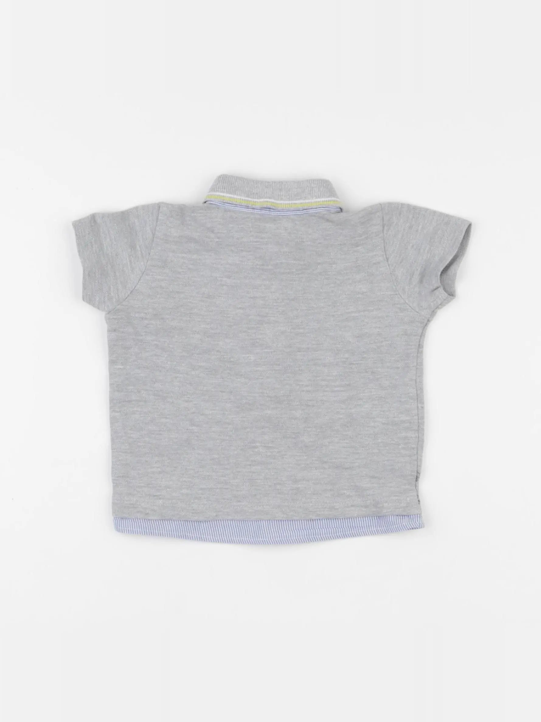 IKKS - polo gris - 6 mois