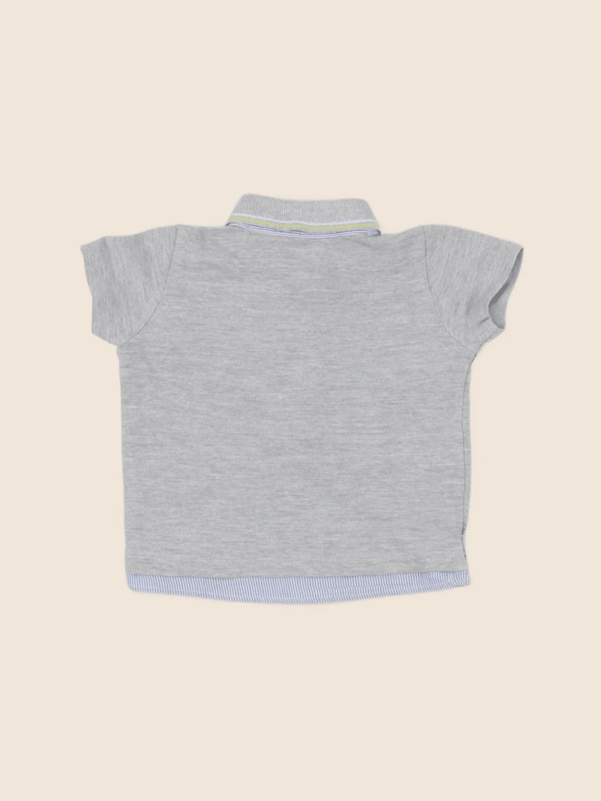 IKKS - polo gris - 6 mois
