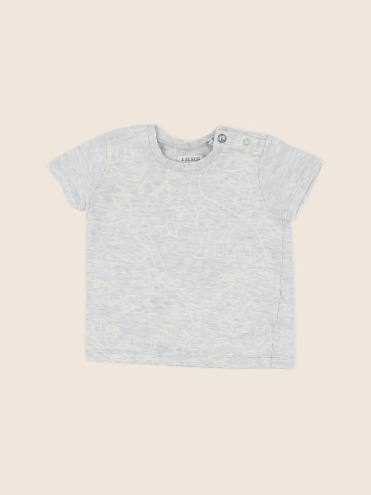 IKKS - tee-shirt gris - 6 mois