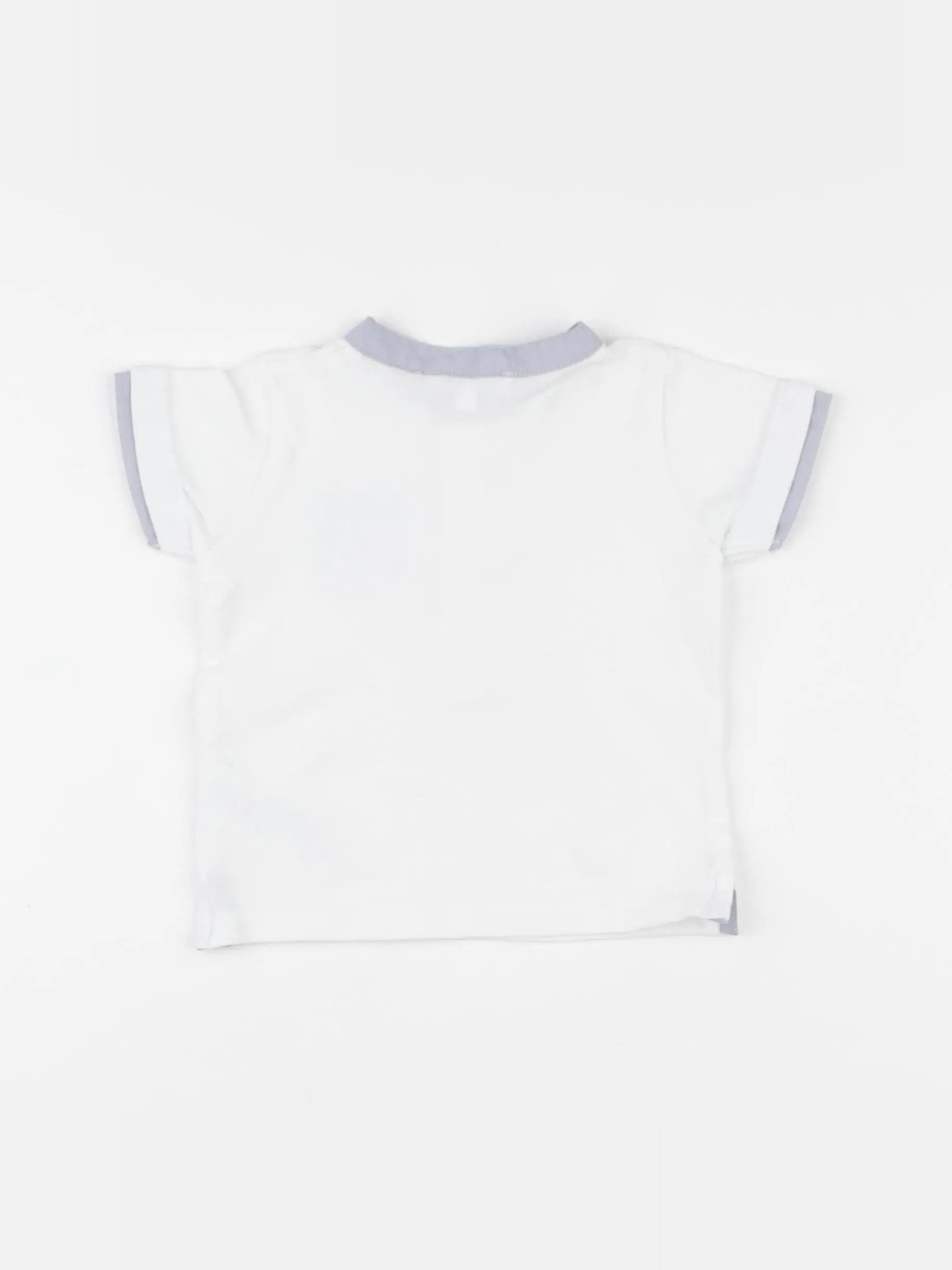 Jacadi - polo blanc - 6 mois