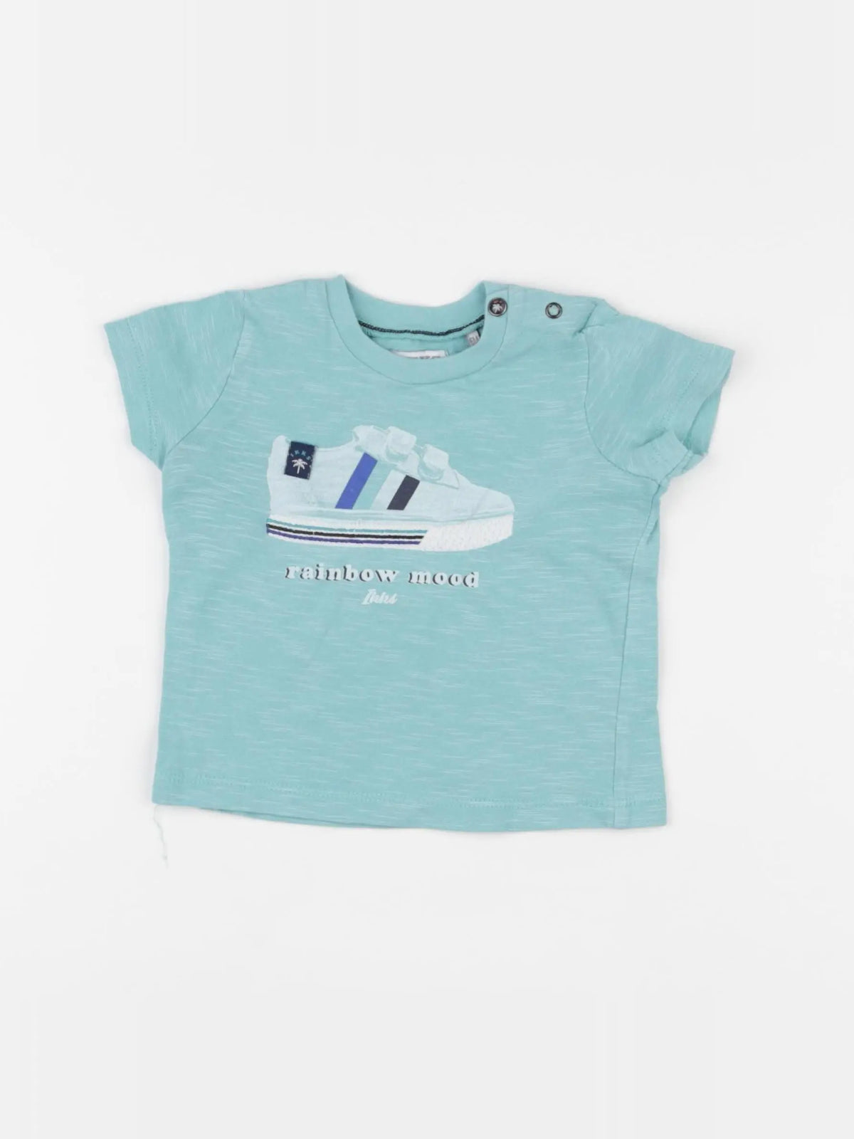 IKKS - tee-shirt bleu - 6 mois