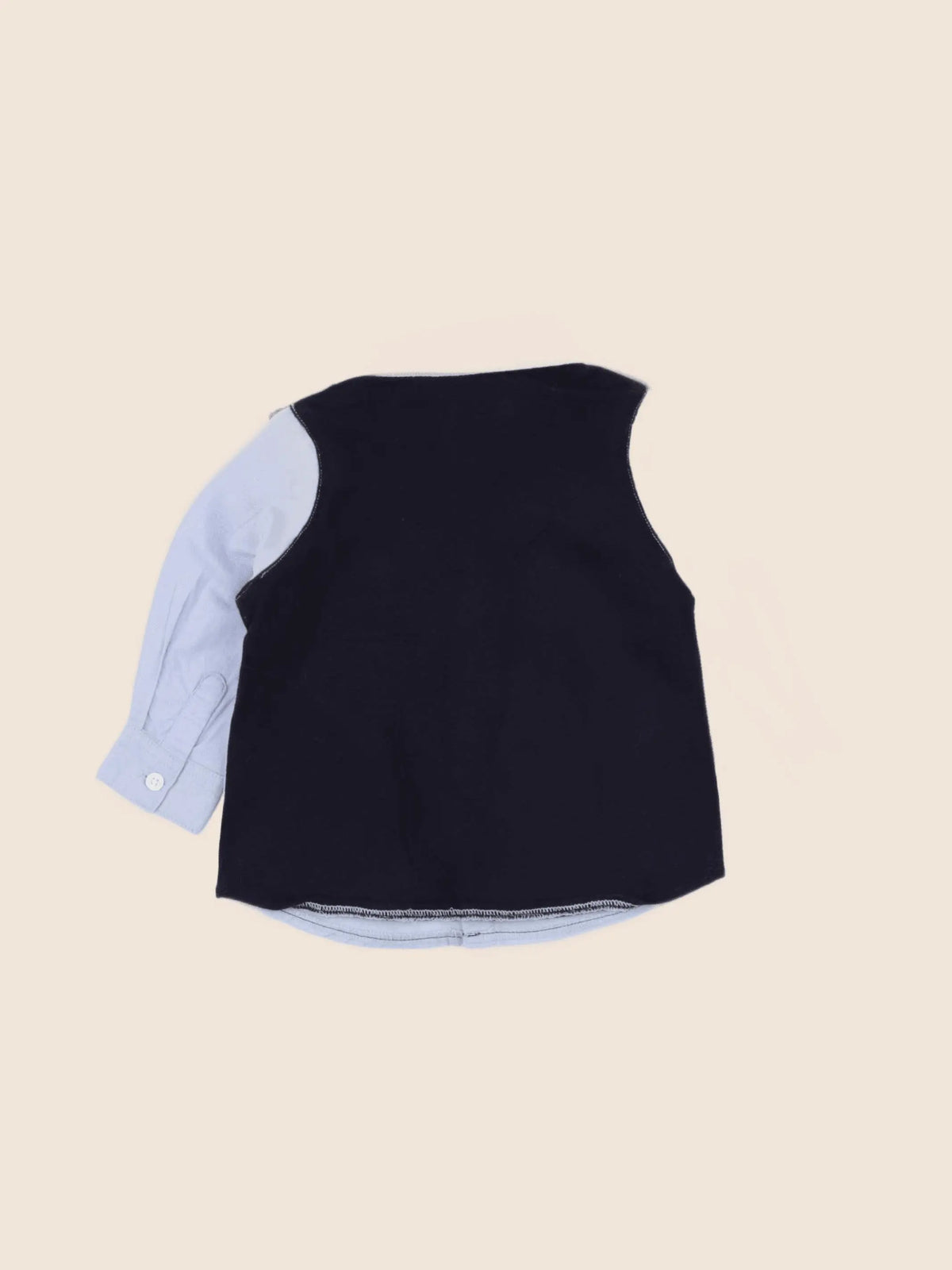 IKKS - chemise bleu - 6 mois