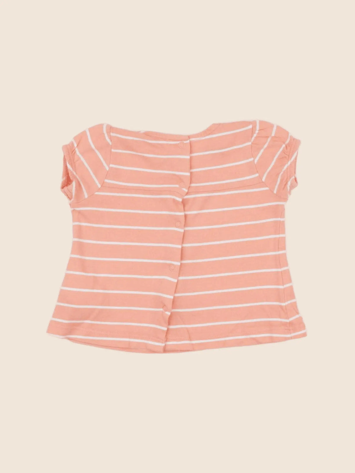 Vertbaudet - tee-shirt rose - 6 mois