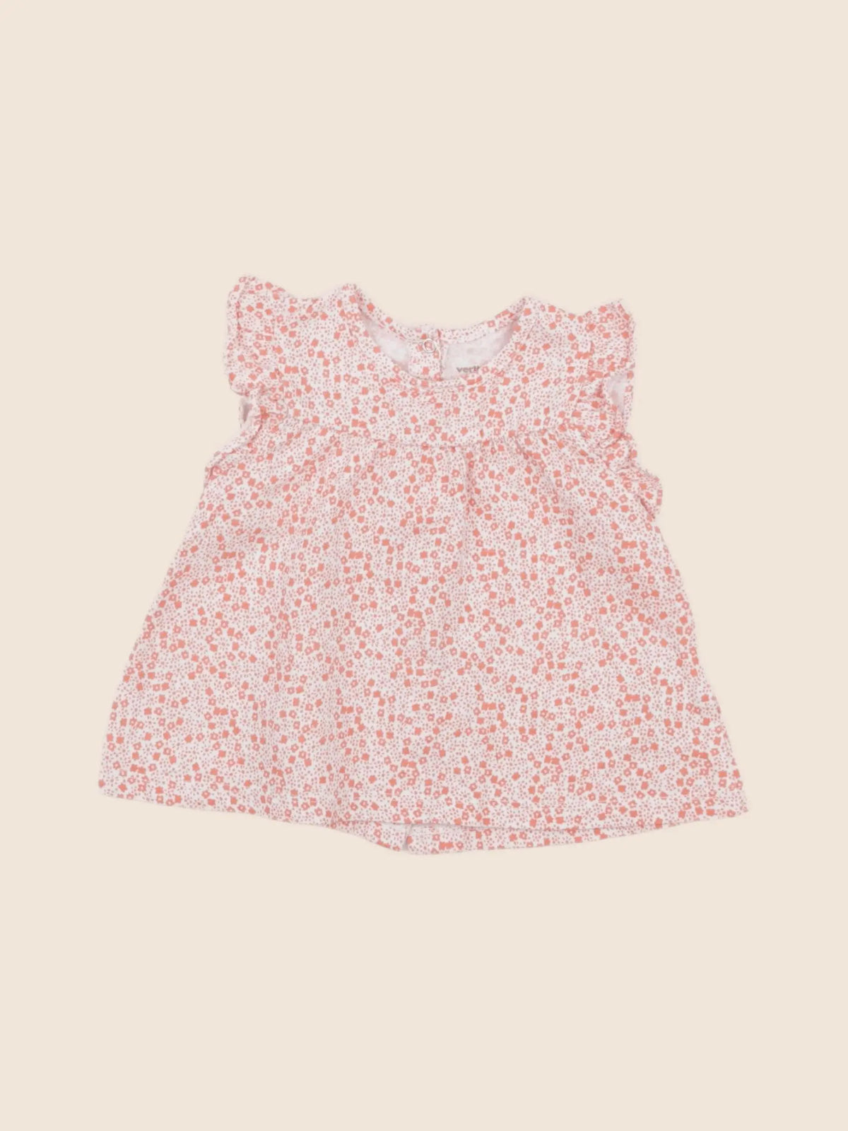Vertbaudet - tee-shirt orange - 12 mois