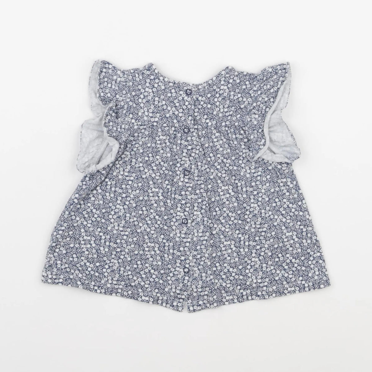 Vertbaudet - tee-shirt bleu - 18 mois