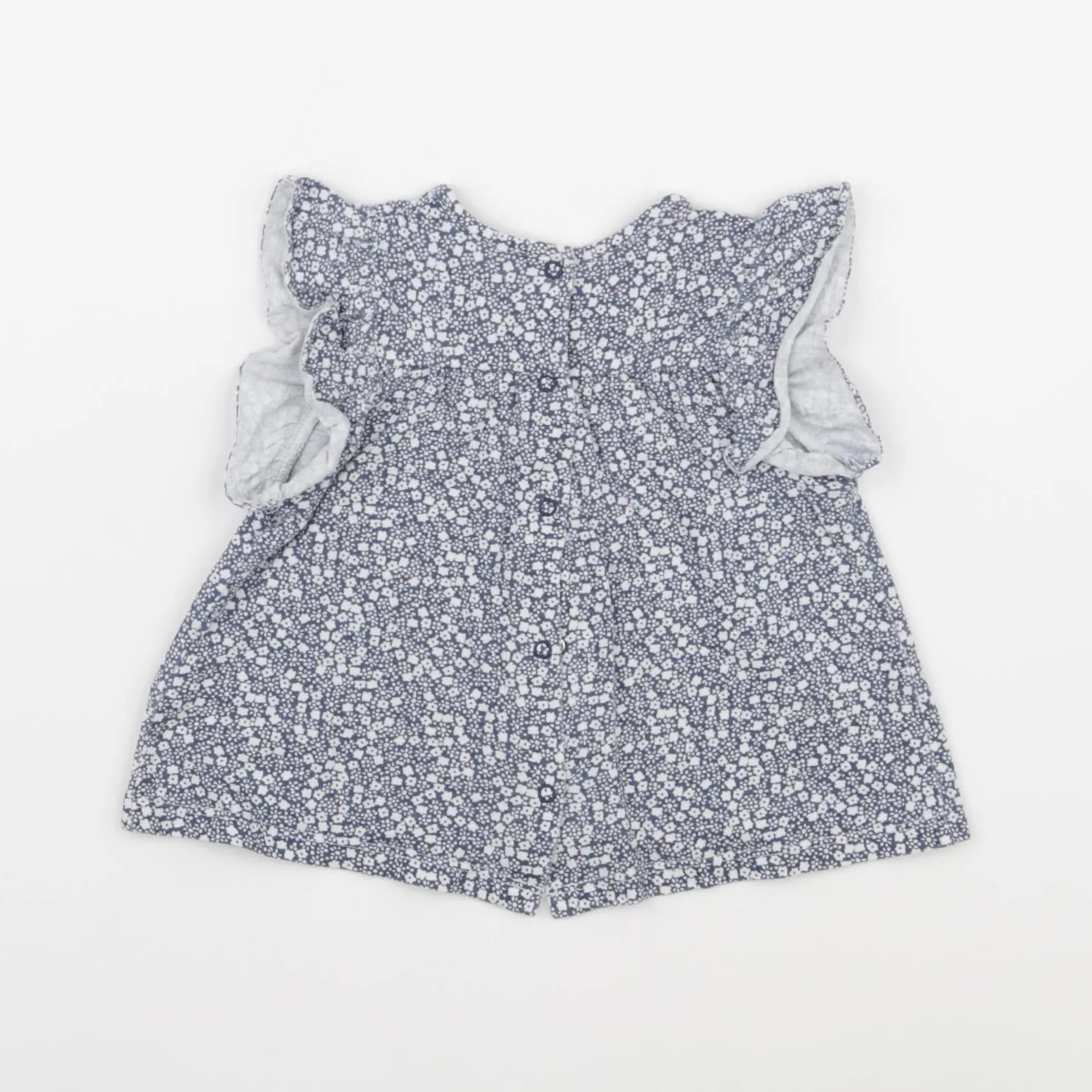 Vertbaudet - tee-shirt bleu - 18 mois