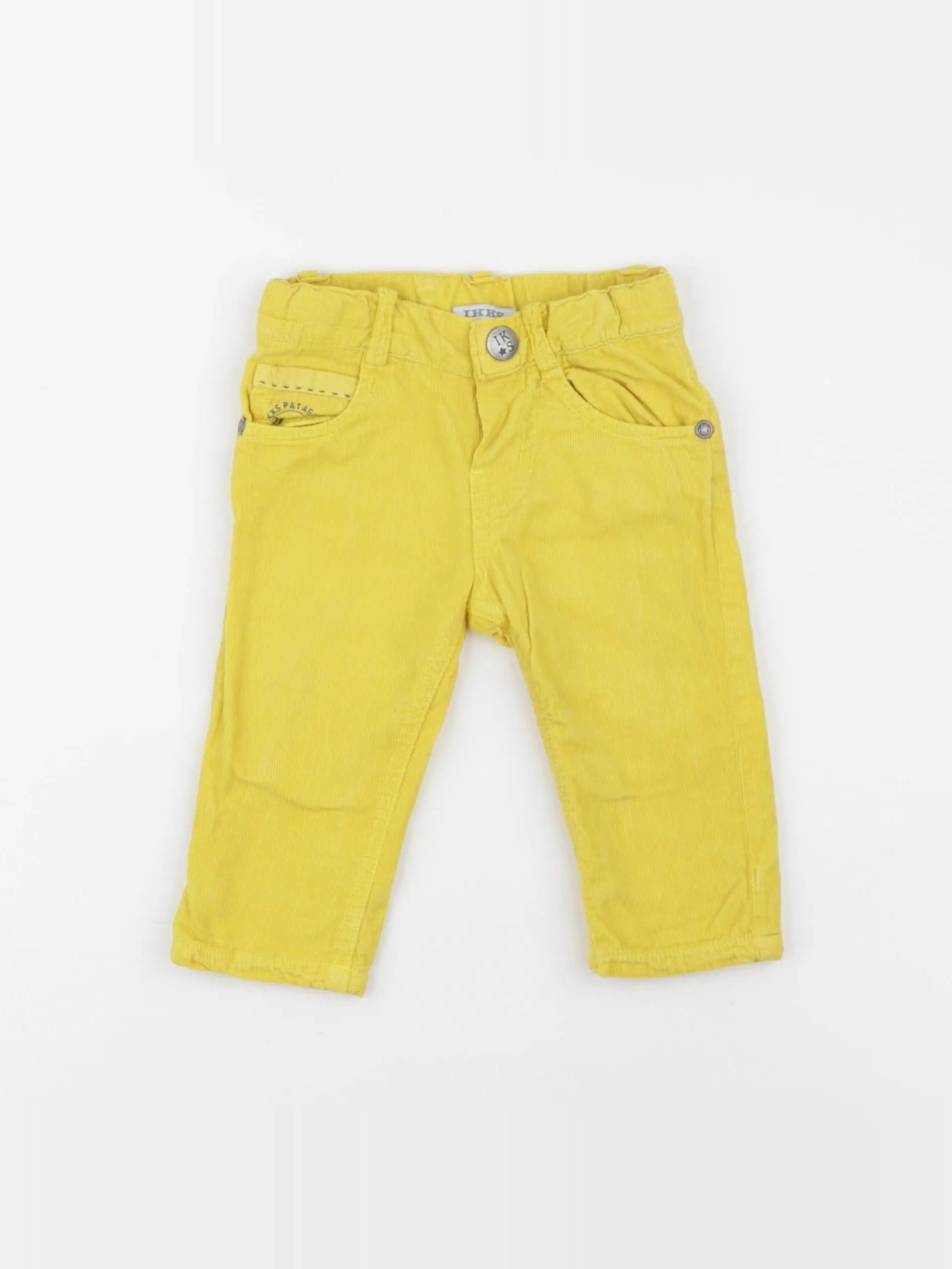 IKKS - pantalon jaune - 3 mois
