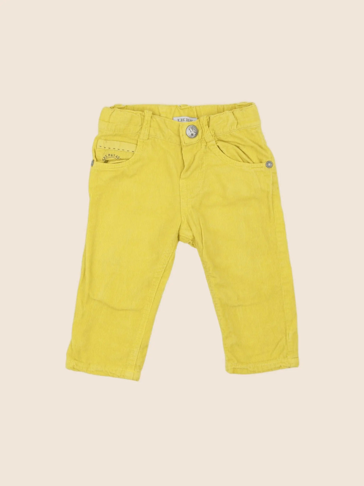 IKKS - pantalon jaune - 3 mois