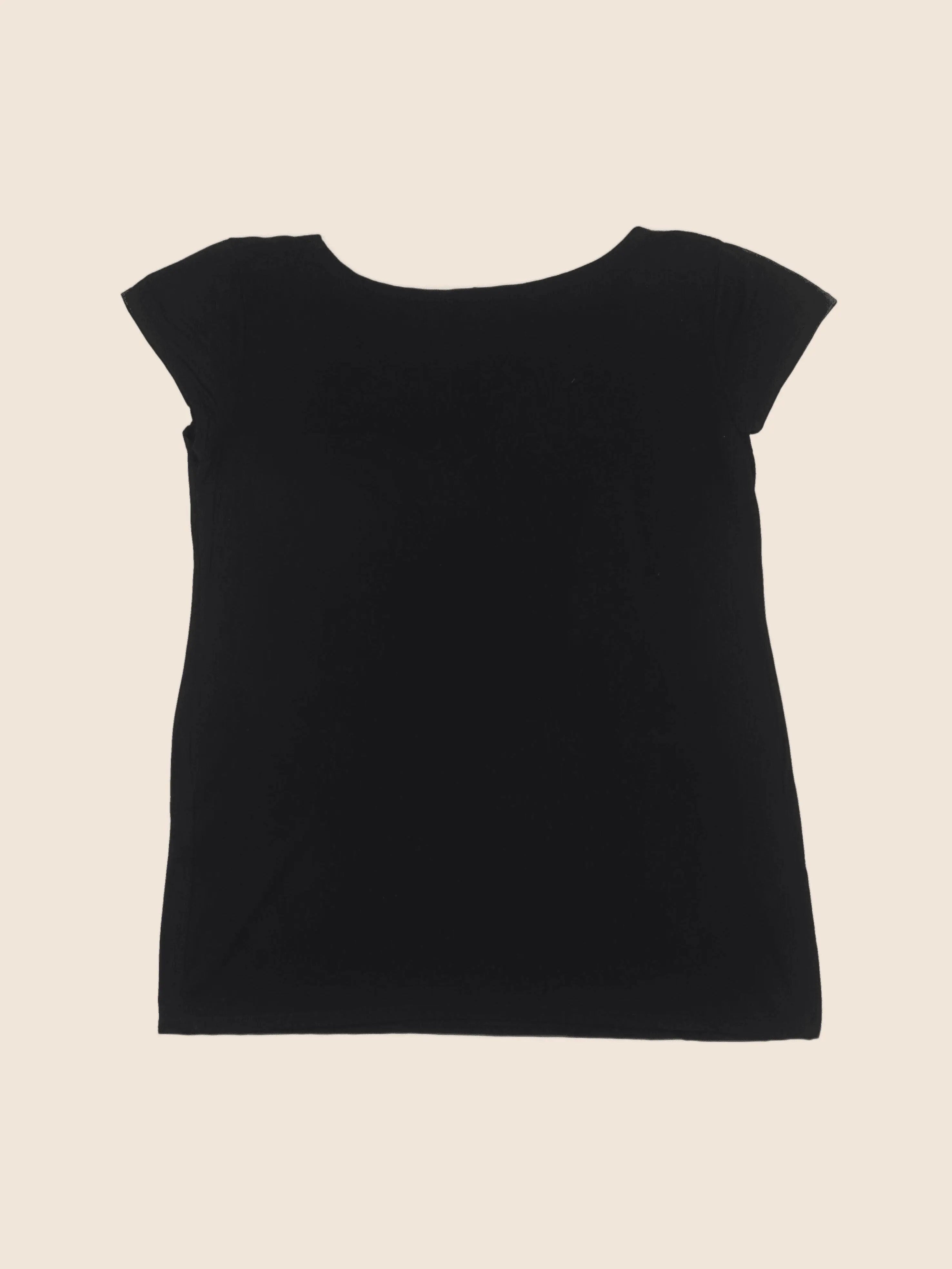 Envie de fraise - tee-shirt grossesse noir - 42 à 44