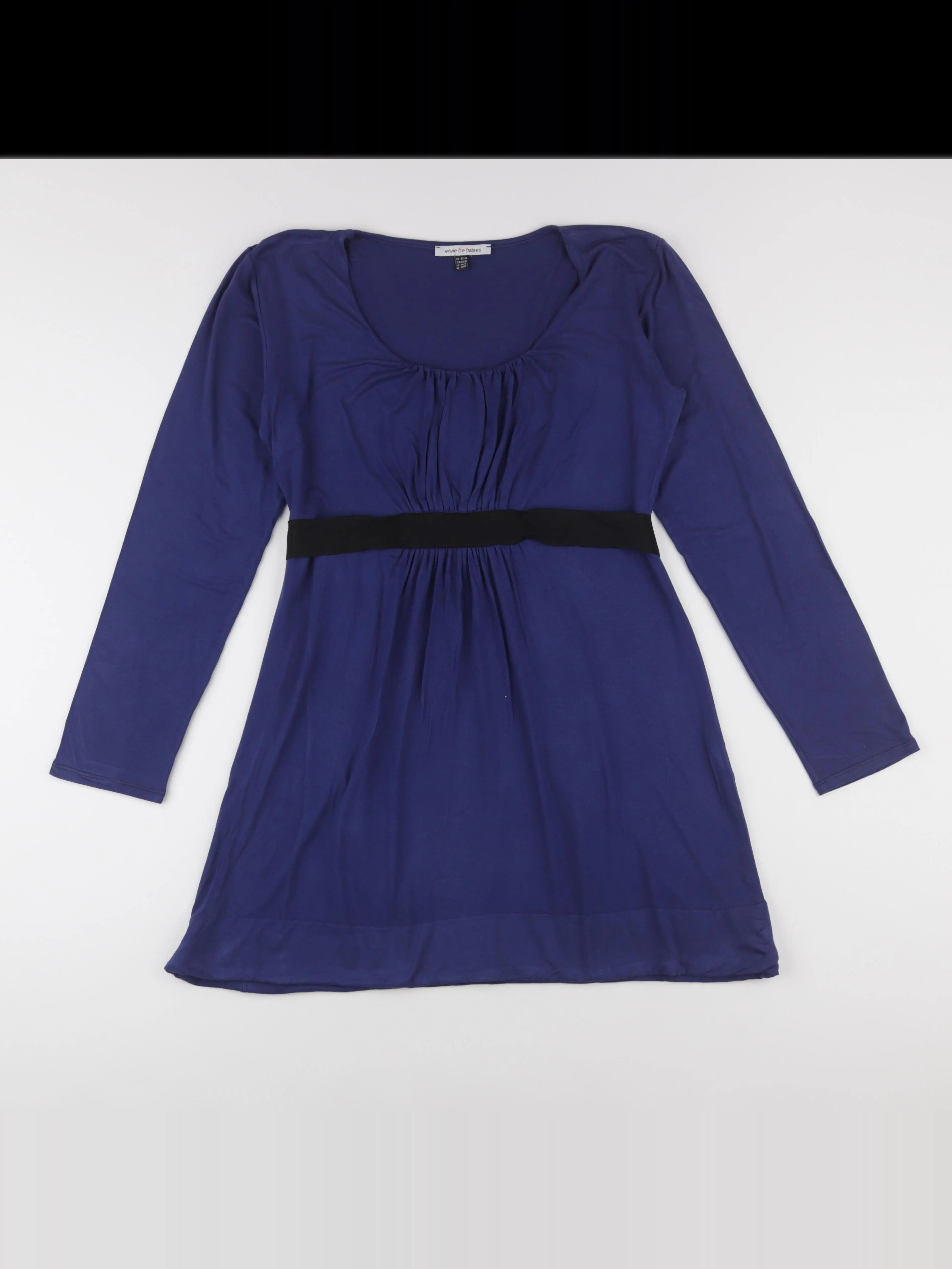 Envie de fraise - robe grossesse bleu - 42 à 44