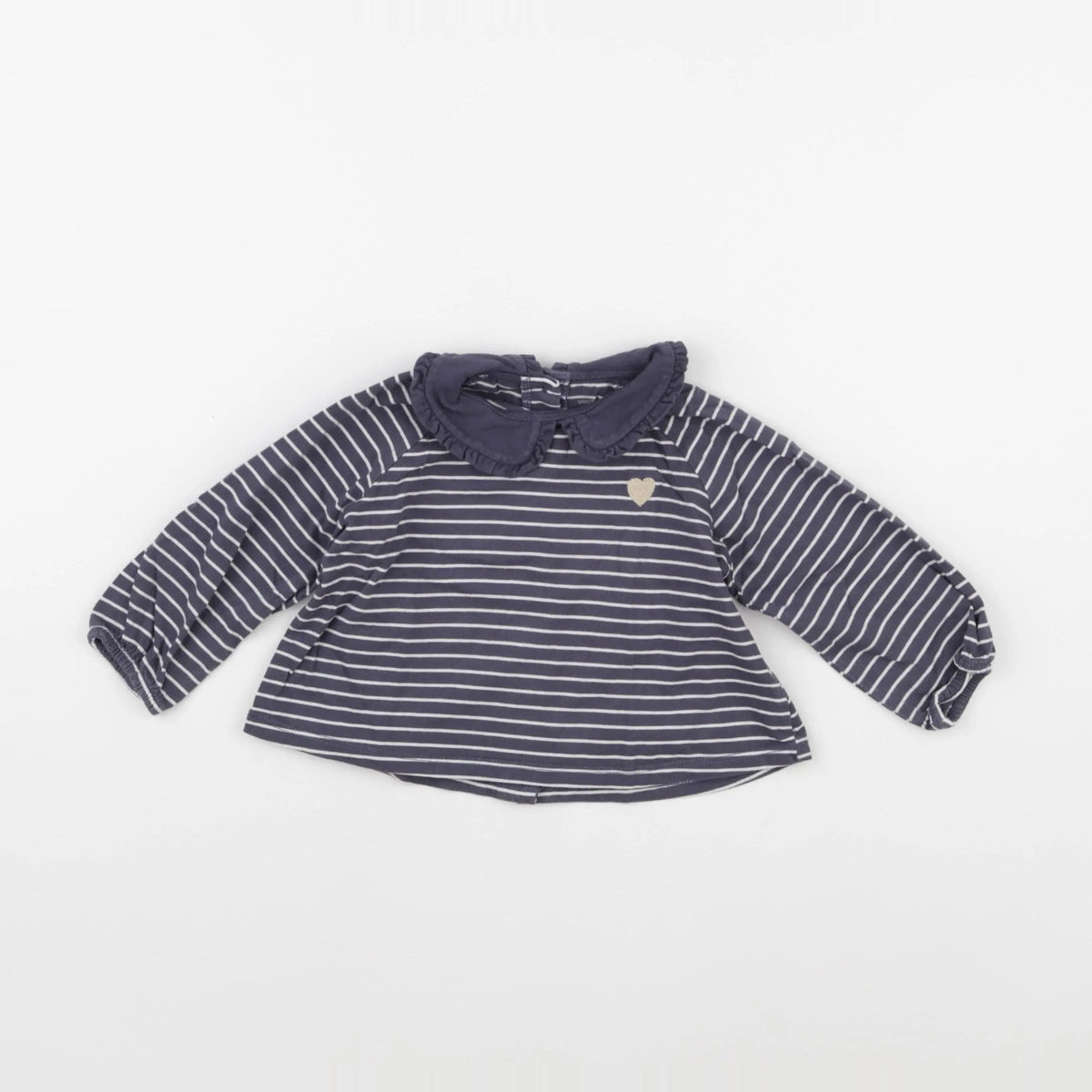 Vertbaudet - tee-shirt gris - 12 mois