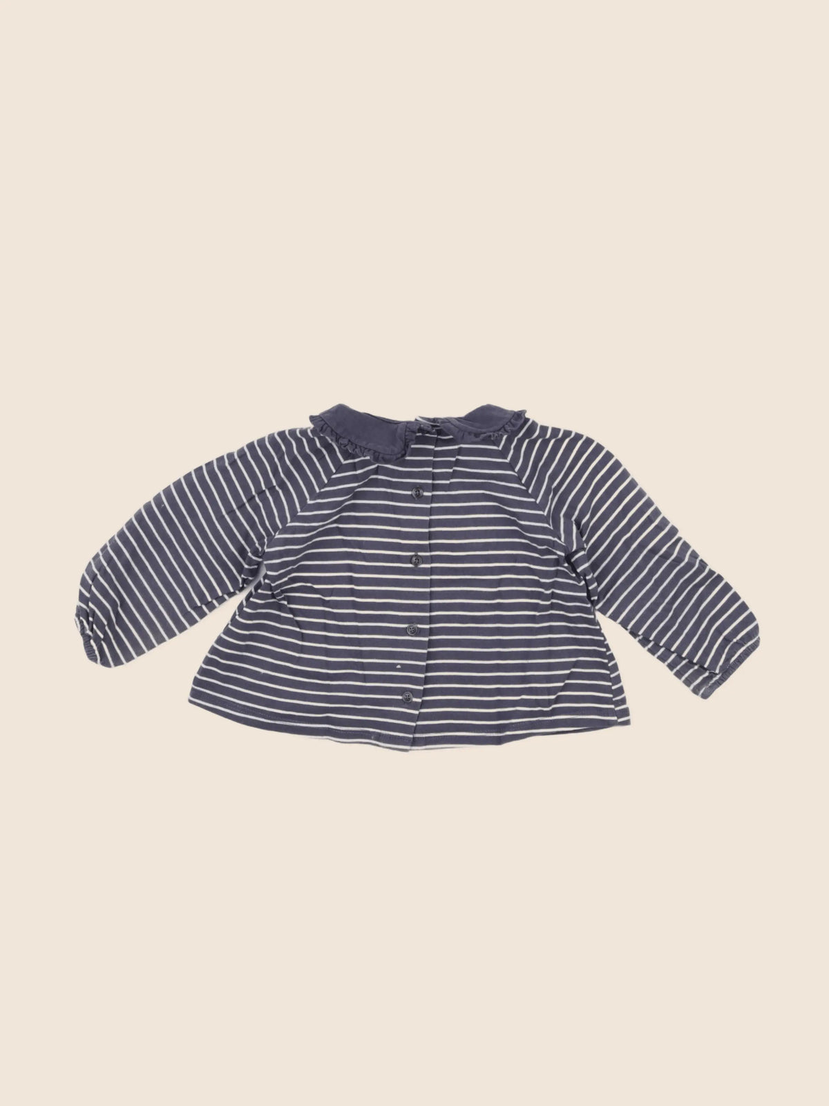 Vertbaudet - tee-shirt gris - 12 mois