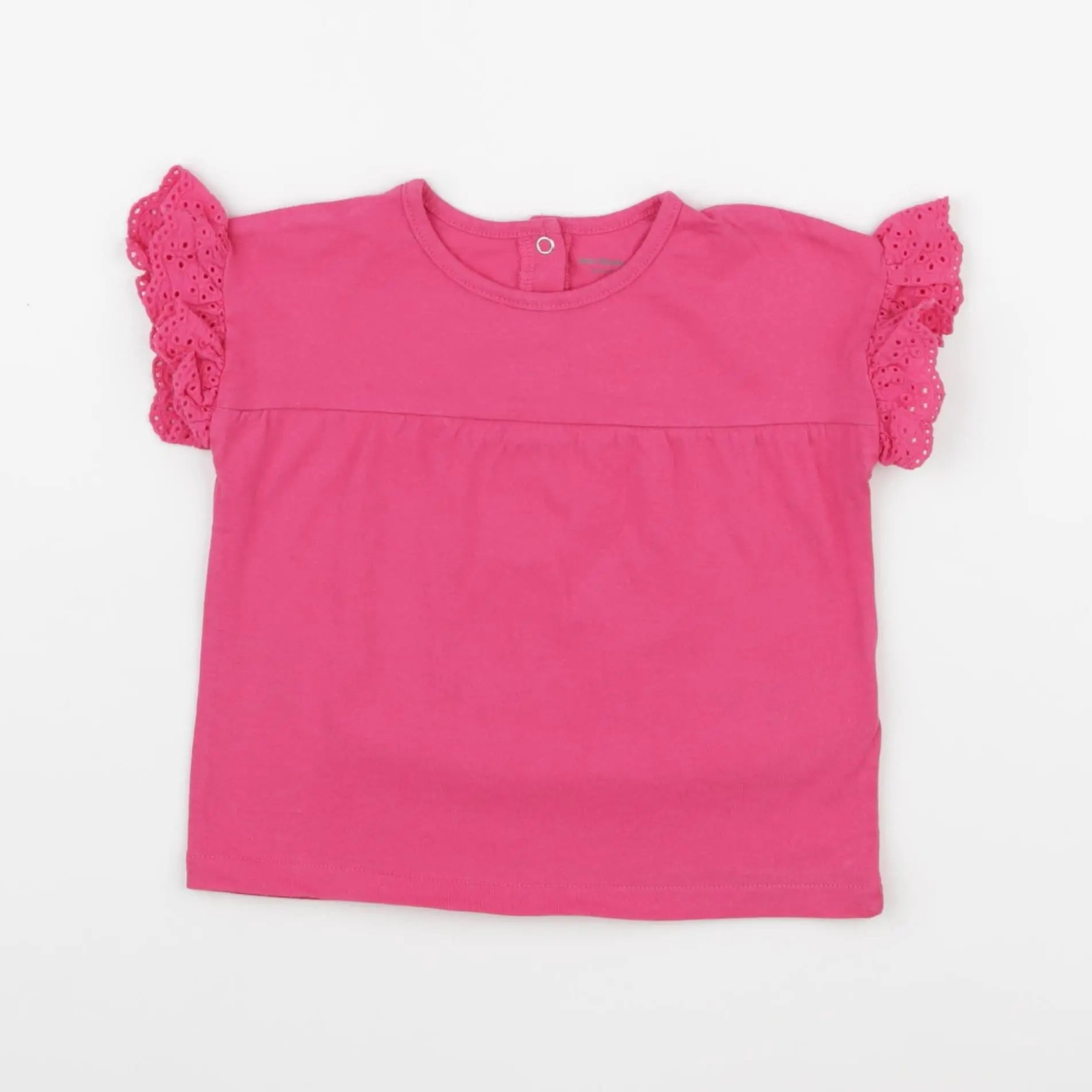 Vertbaudet - tee-shirt rose - 18 mois