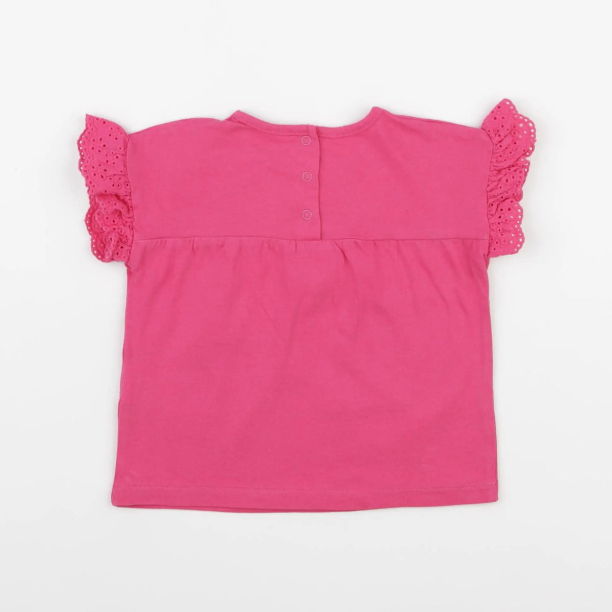 Vertbaudet - tee-shirt rose - 18 mois