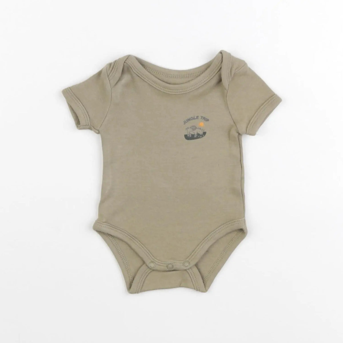 Vertbaudet - body vert - 1 mois