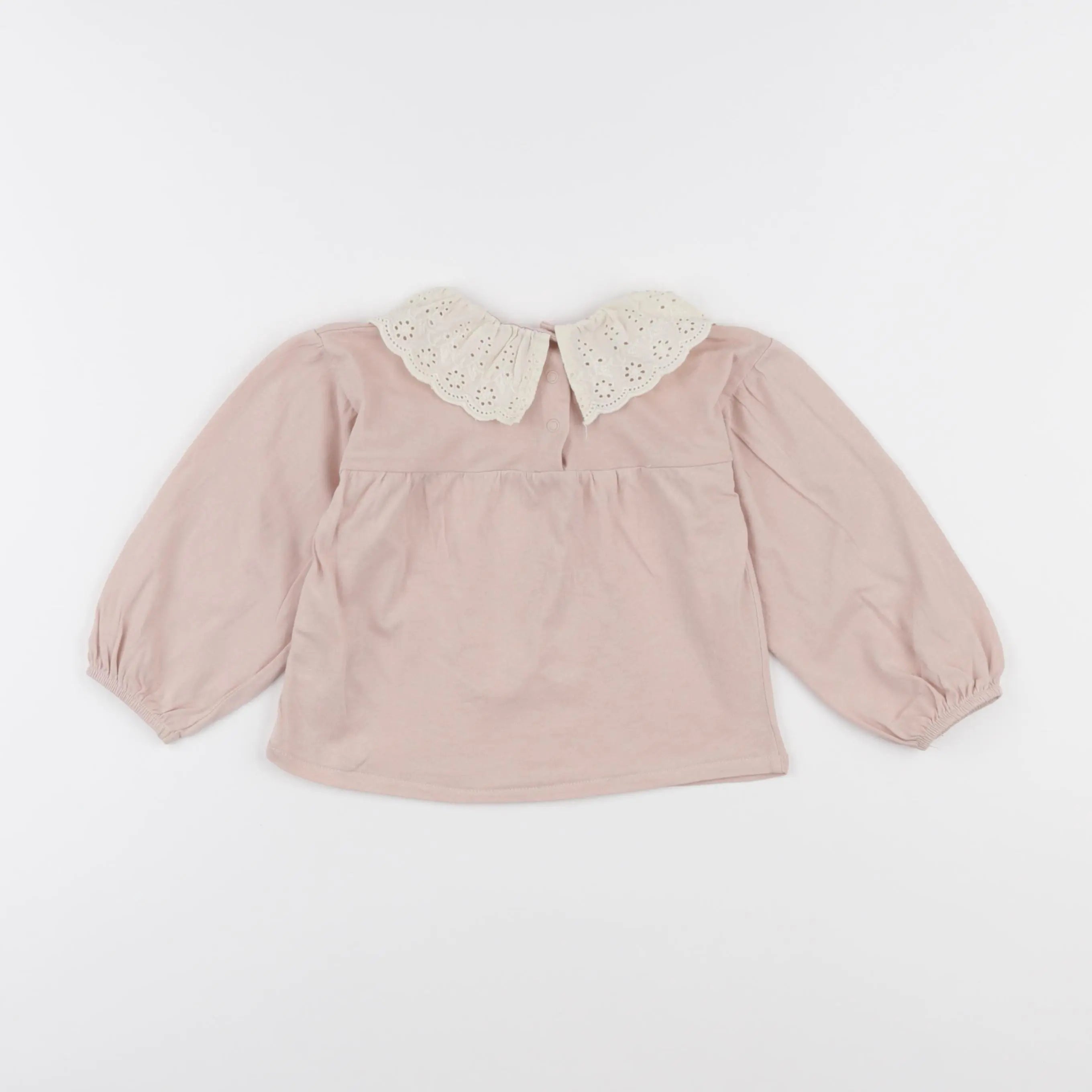 Vertbaudet - tee-shirt rose - 24 mois